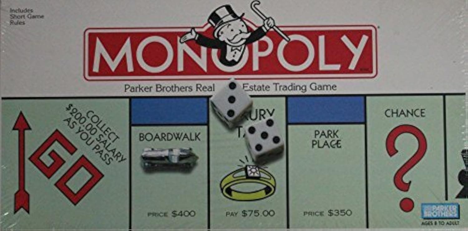 Parker Brothers Monopoly - 1996