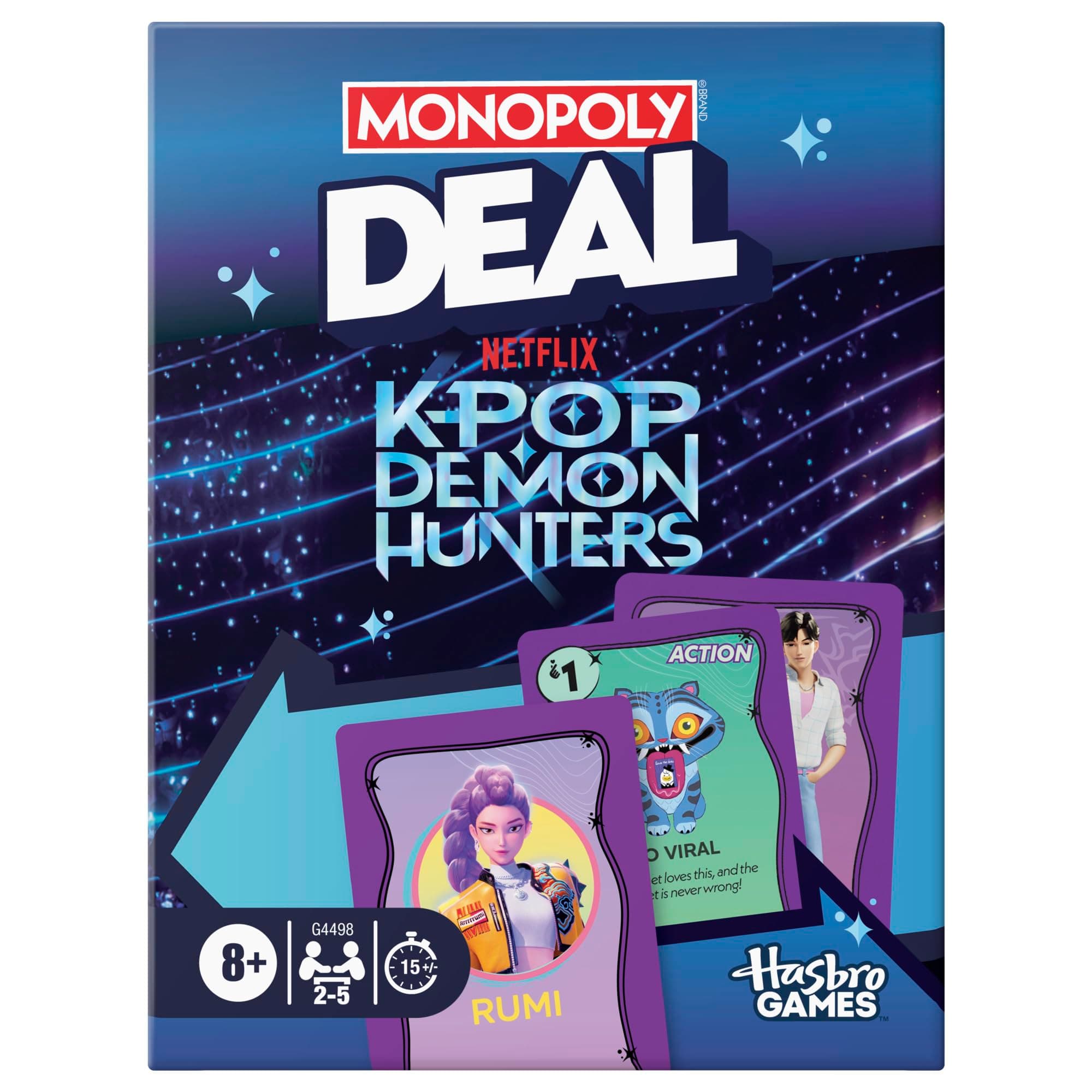 Monopoly Deal: Kpop Demon Hunters Card Game