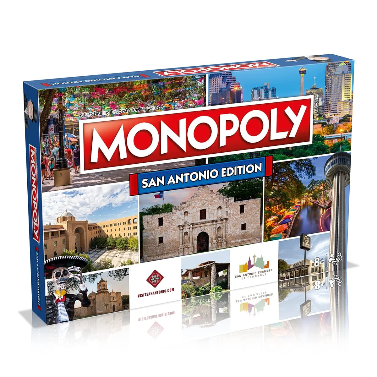 Monopoly Board Game San Antonio Edition