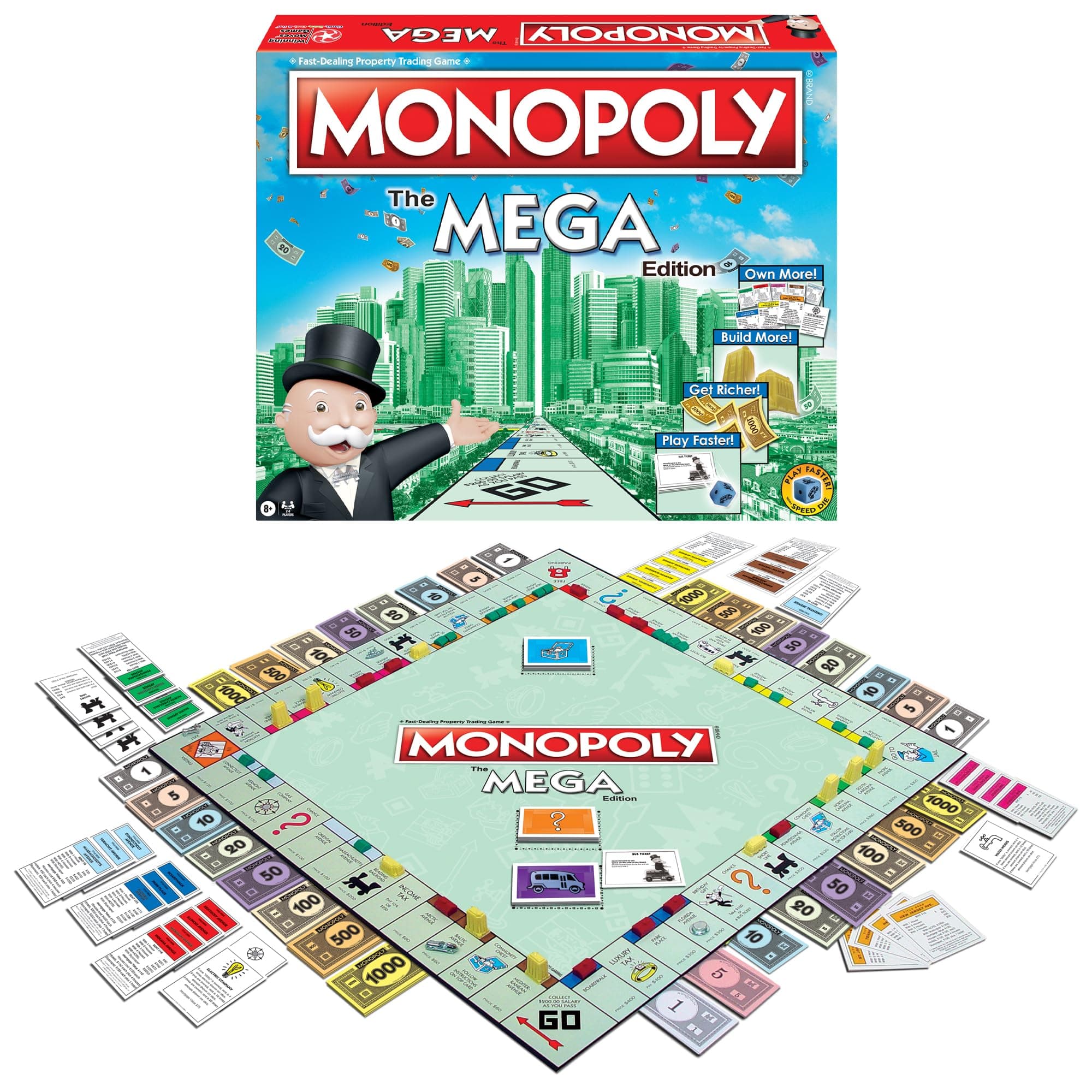 Monopoly The Mega Edition by Winning Moves Games USA