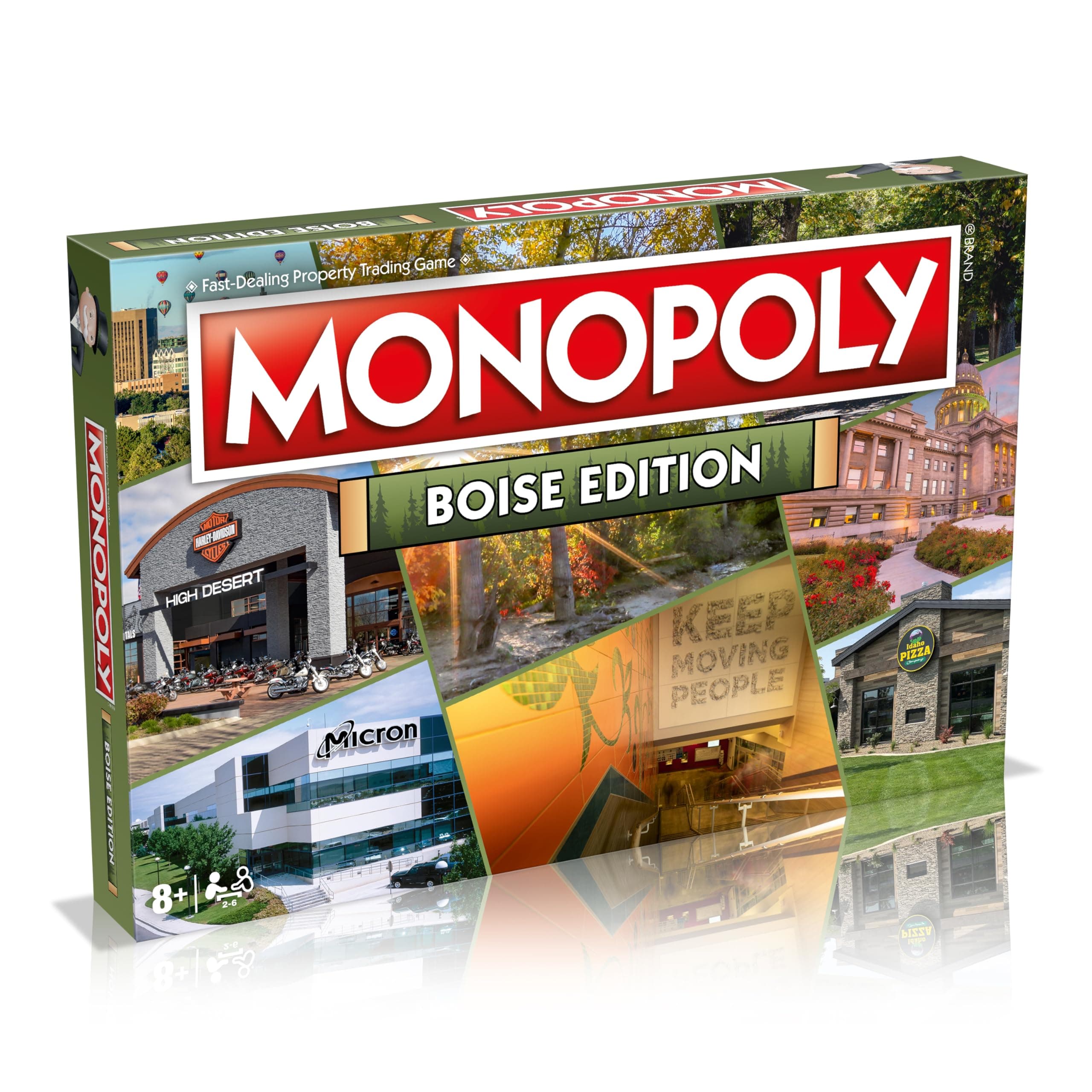 Monopoly Board Game Boise Edition