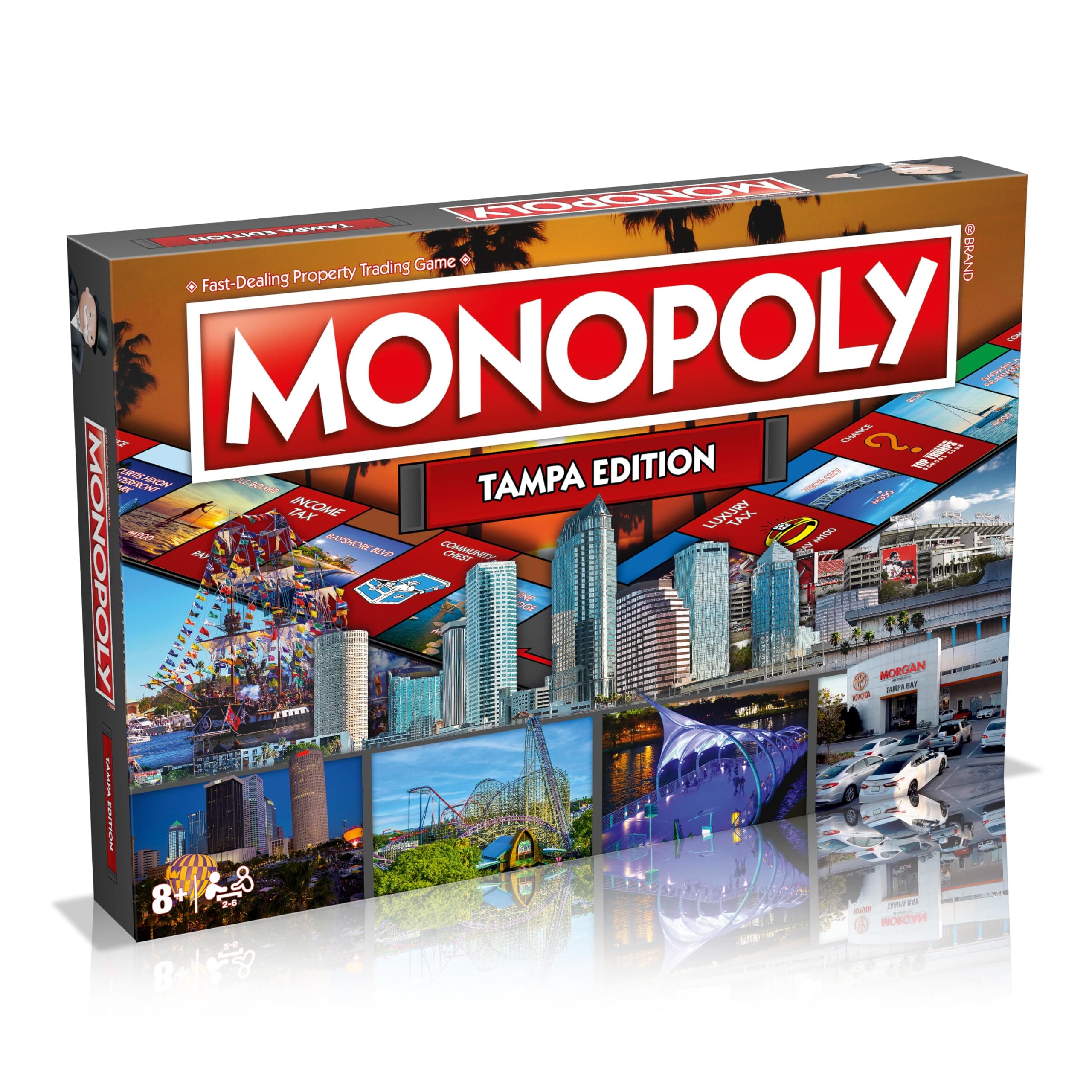 Monopoly Board Game Tampa Edition