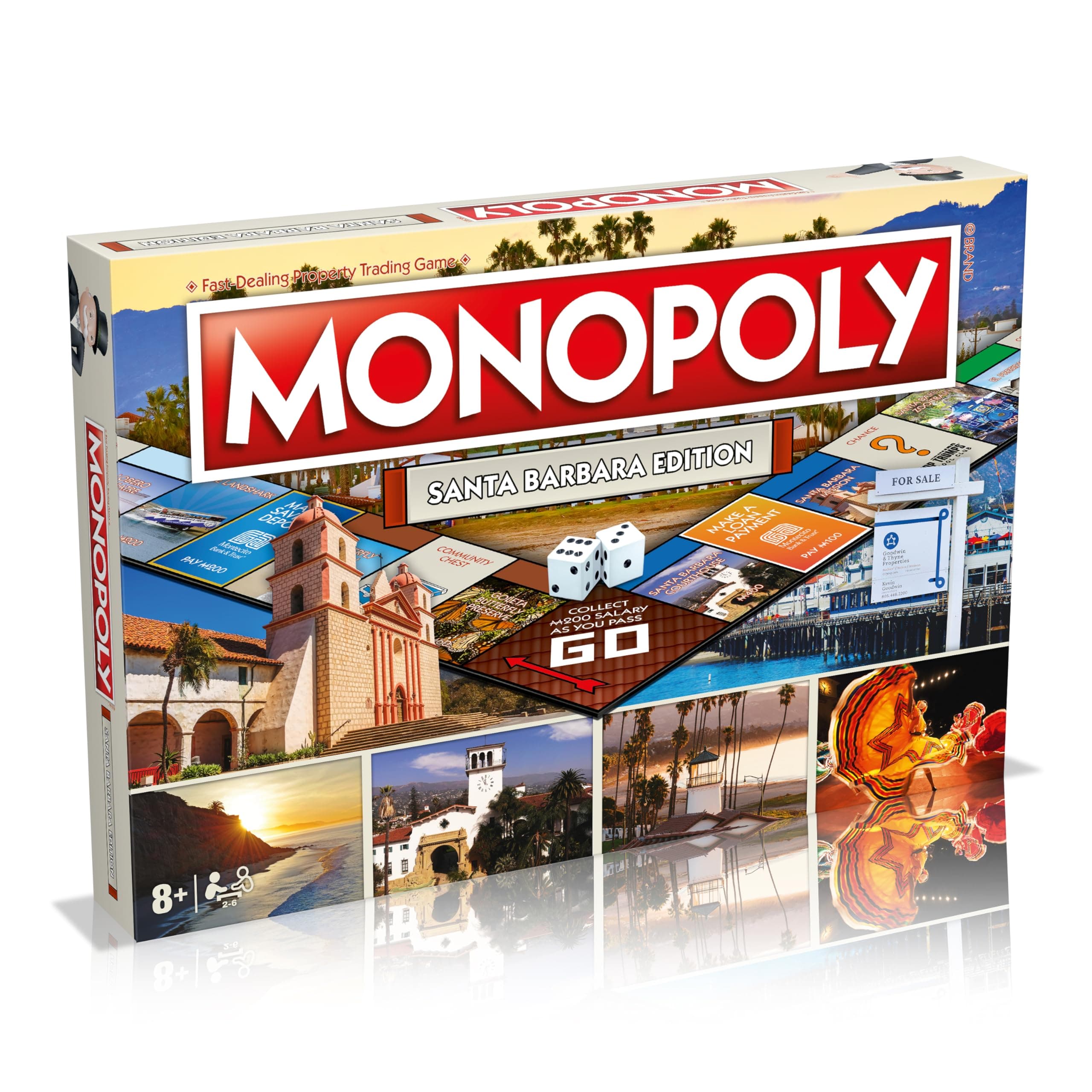 Monopoly Board Game Santa Barbara Edition