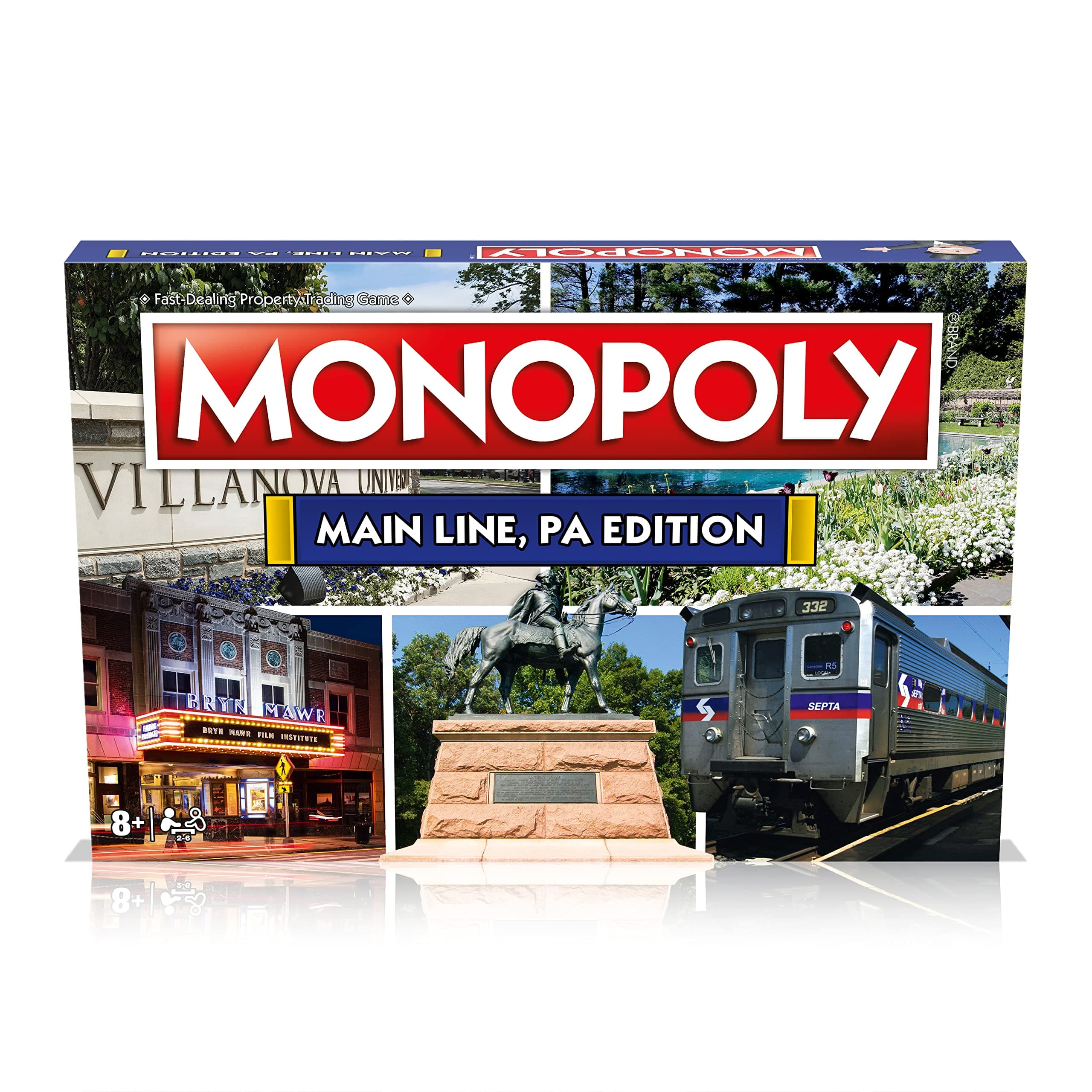 Monopoly Board Game The Main Line Edition