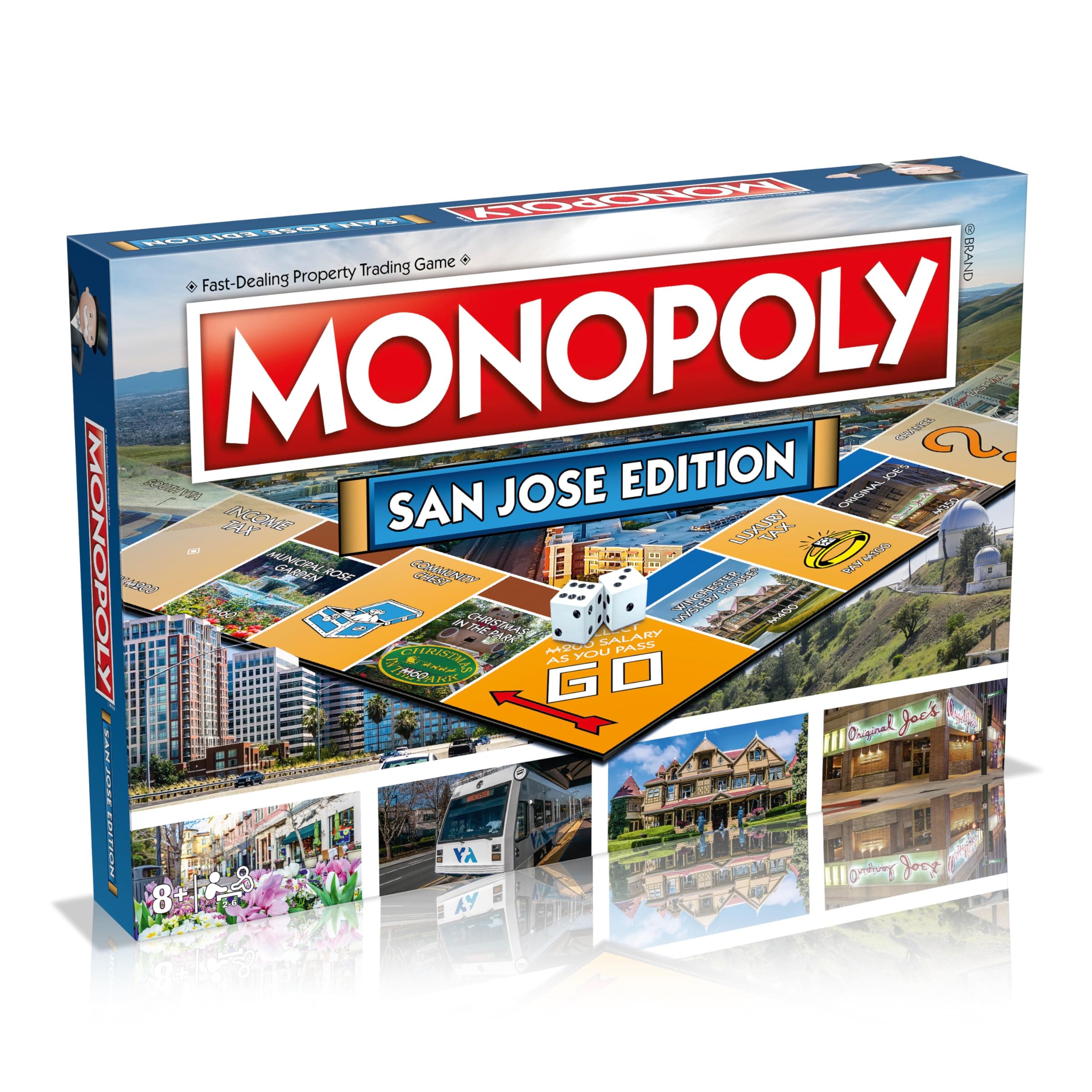 Monopoly Board Game San Jose Edition