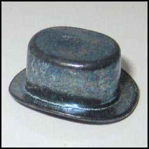 Top Hat Genuine Monopoly Token by Parker Brothers