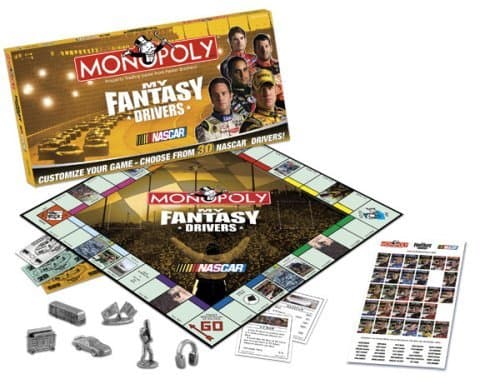 USAOPOLY My Fantasy Drivers Monopoly NASCAR