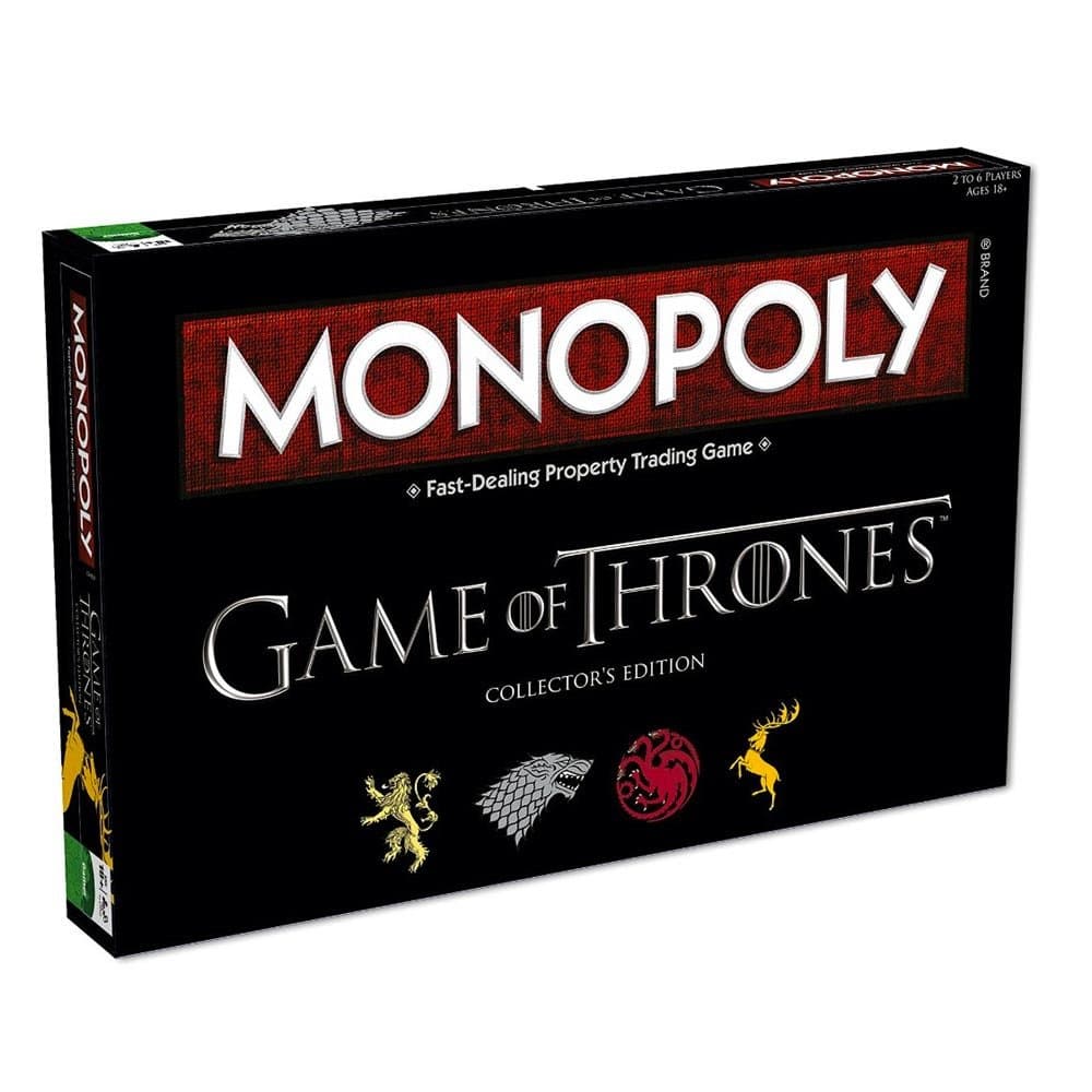 Winning Moves Games Board Game - Deluxe Game of Thrones Monopoly