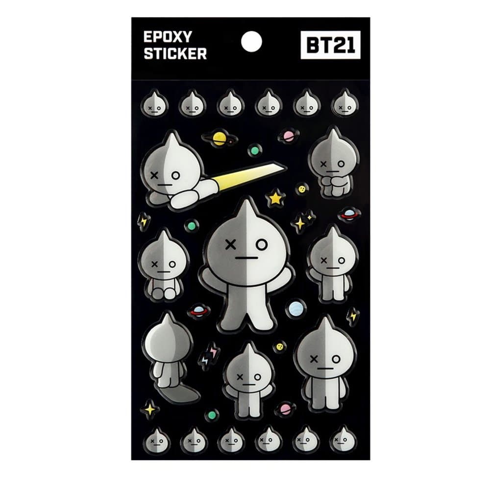 BT21 x Monopoly Epoxy Sticker (Van)