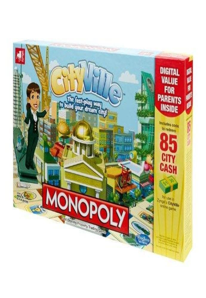 Zynga Cityville Monopoly Game
