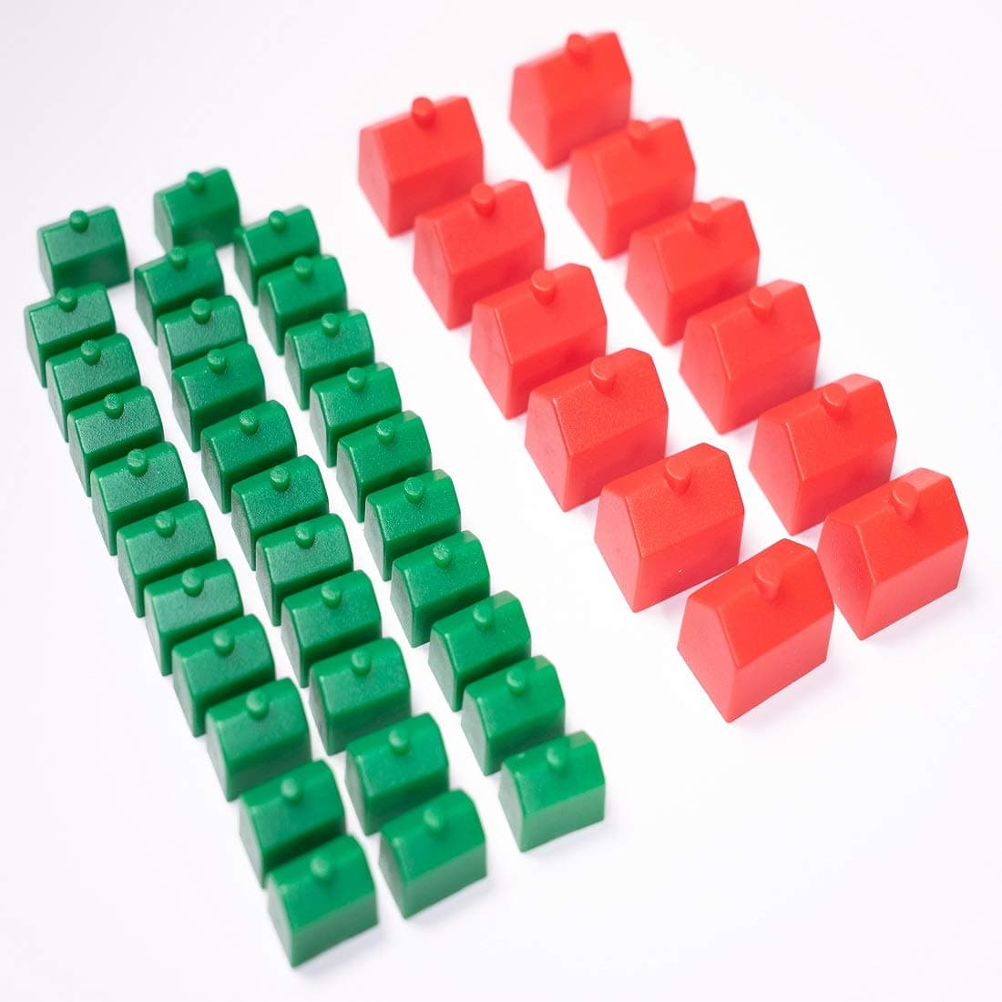 Monopoly Replacement Houses and Hotels Set