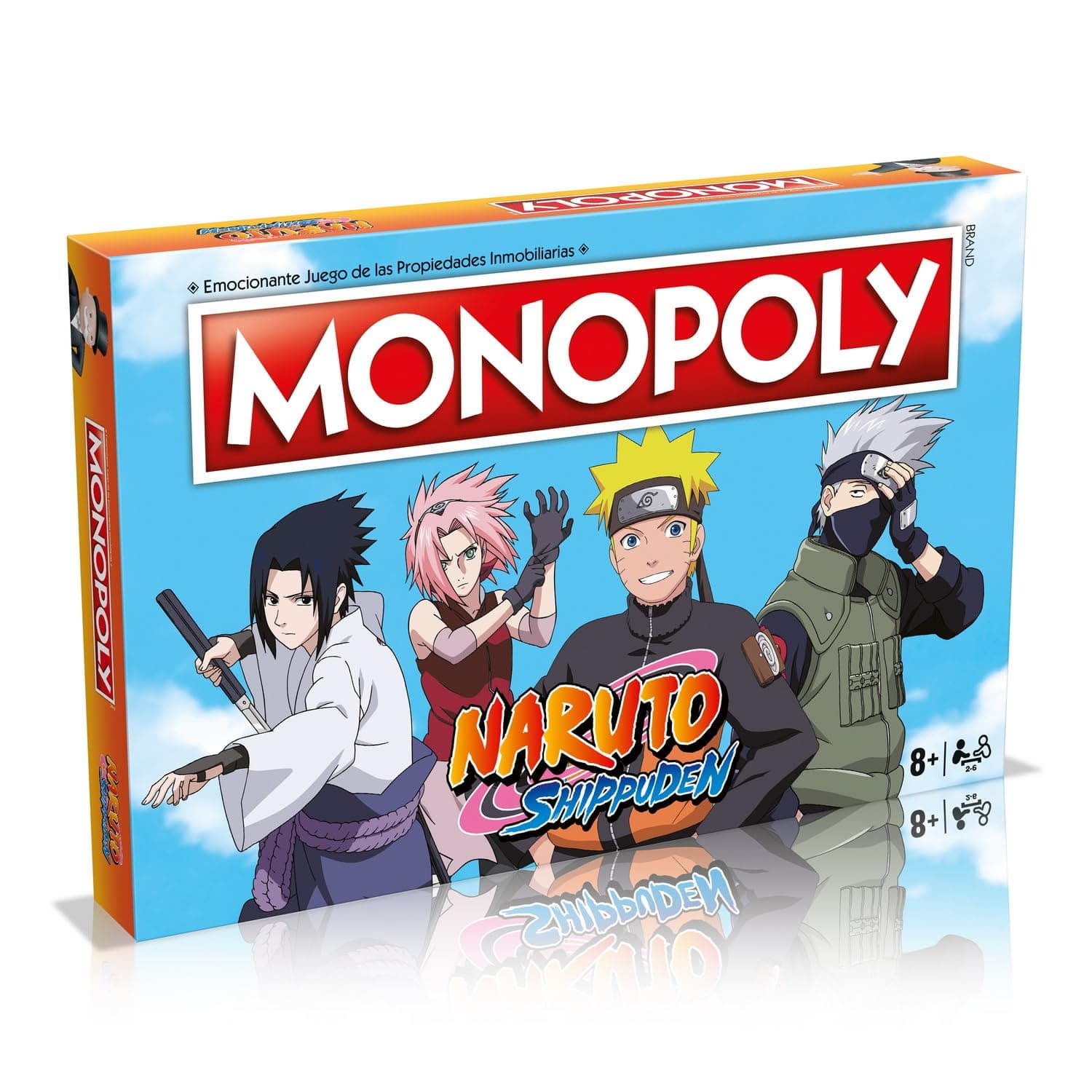 Winning Moves - Monopoly Naruto Shippuden - Spanish Version