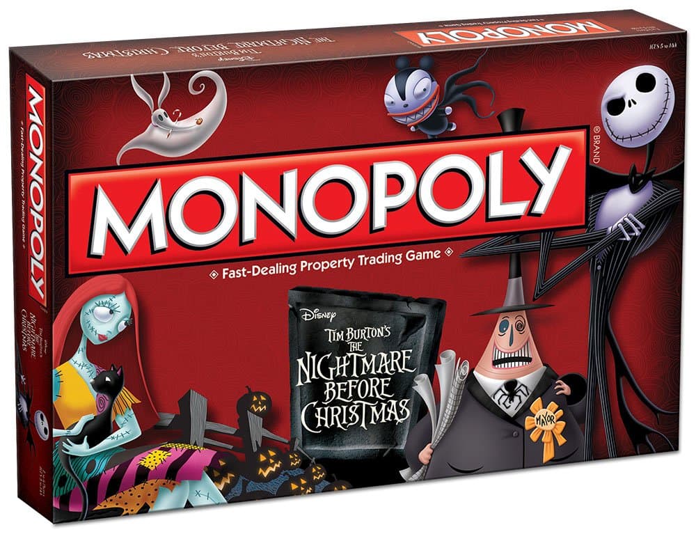 Monopoly Tim Burton's The Nightmare Before Christmas