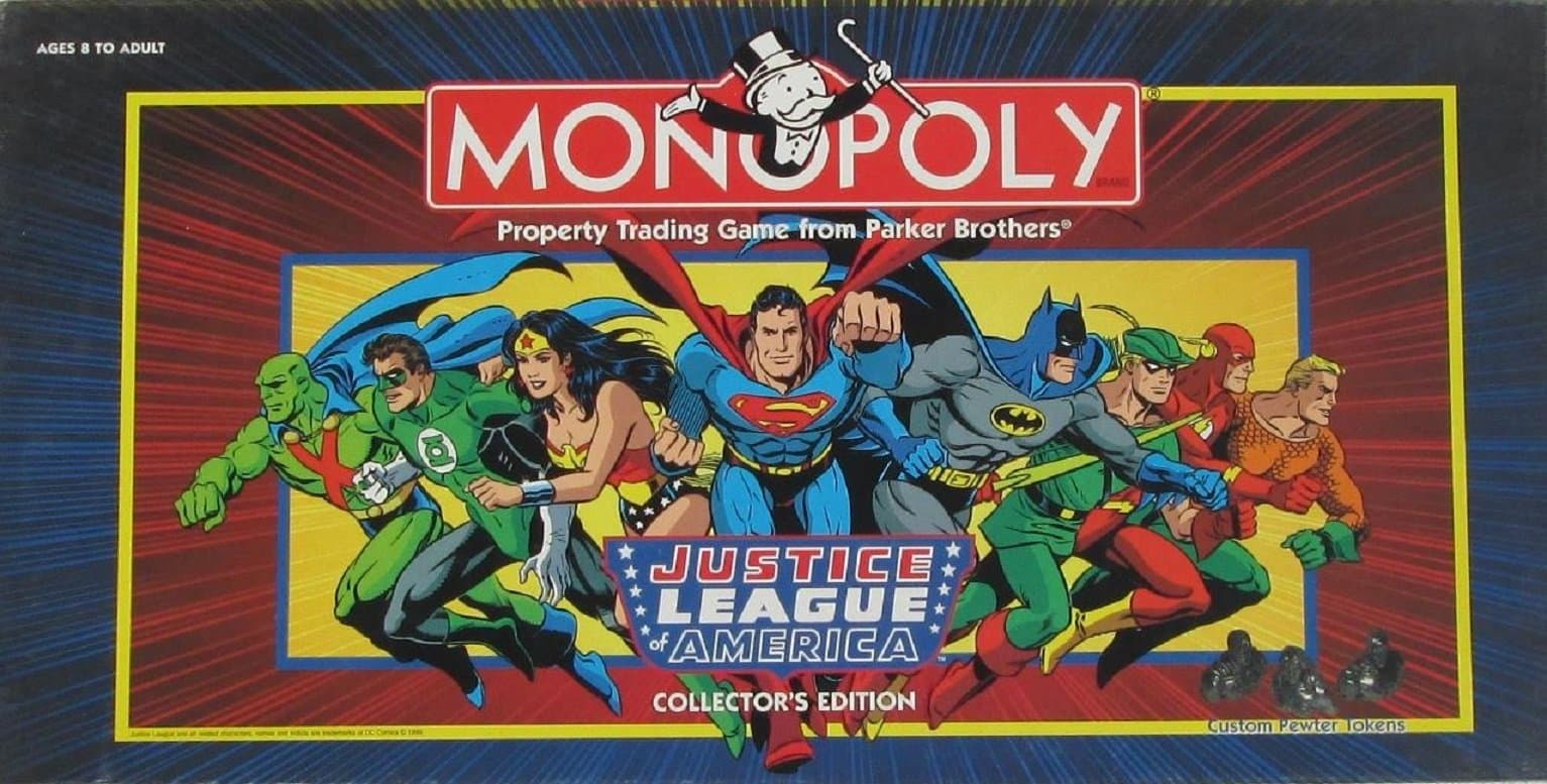 Monopoly Justice League of America Collector's Edition