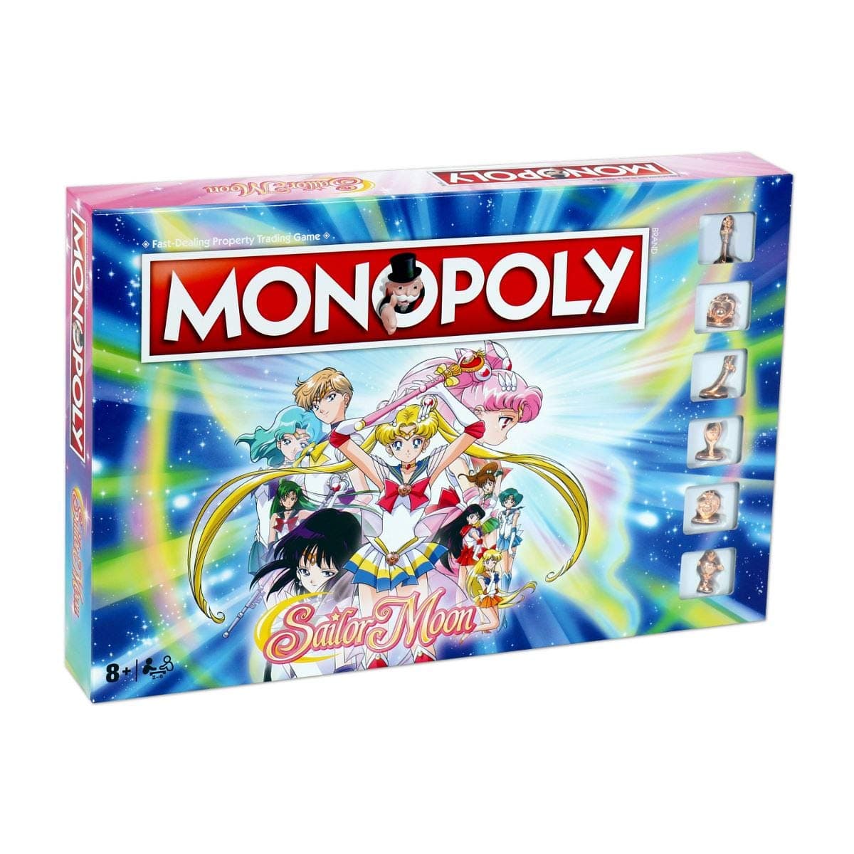 Winning Moves Monopoly Board Game - Sailor Moon Edition - 2+ Players