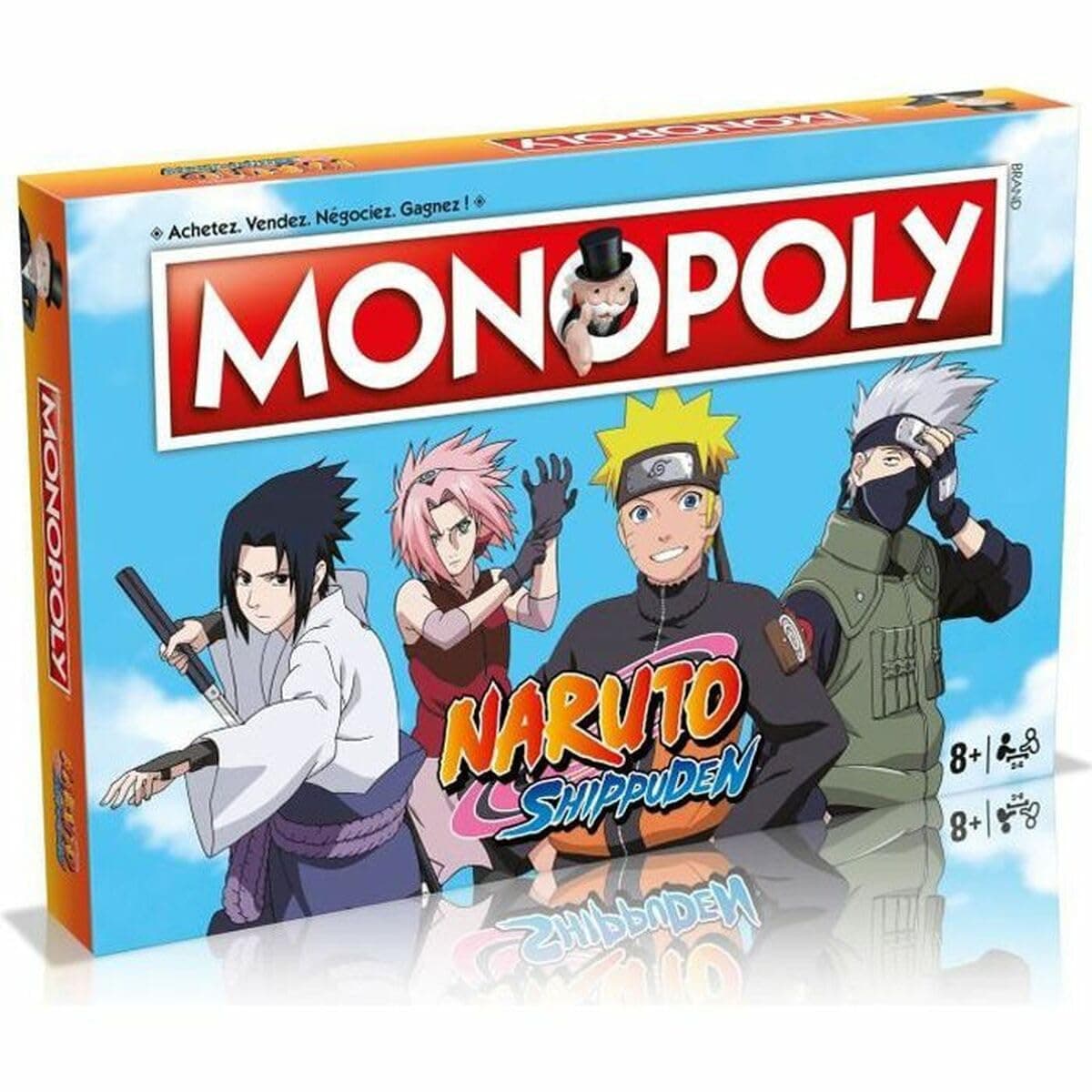 Winning Moves Monopoly - Naruto Shippuden 'French version'