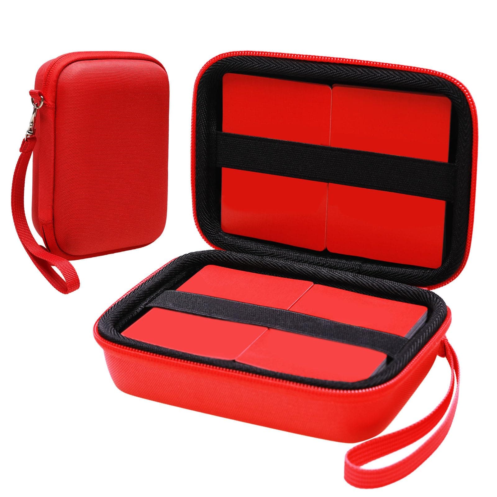 L LTGEM 300+ Card Game Case for Monopoly Deal (Red)