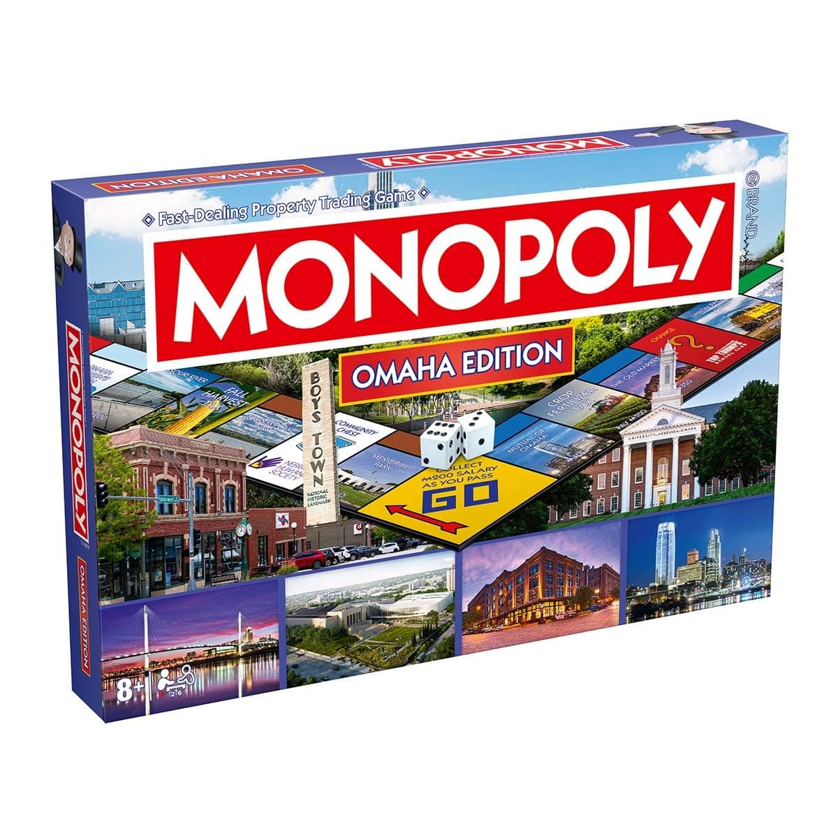 Monopoly Board Game Omaha NE Edition