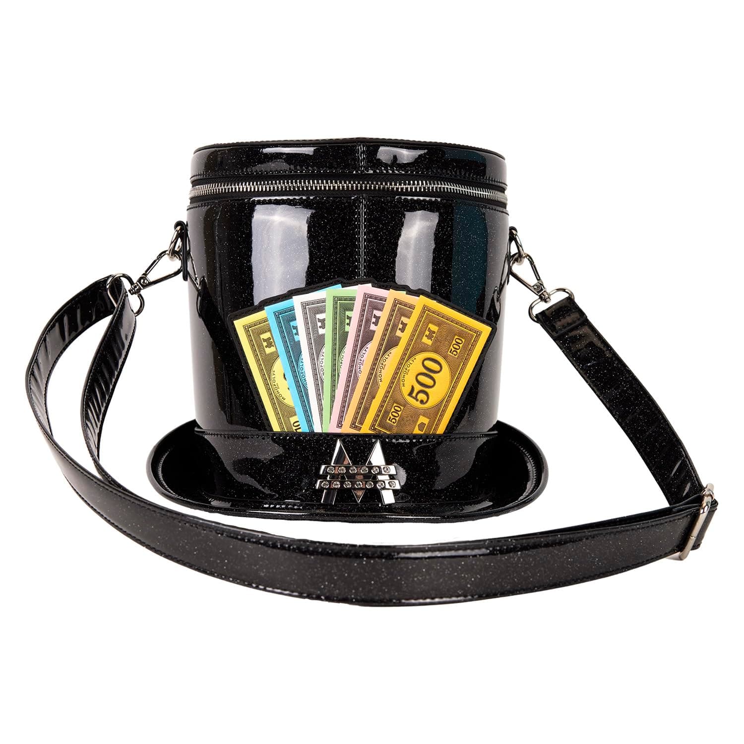 Loungefly Hasbro Monopoly Top Hat Crossbody Bag