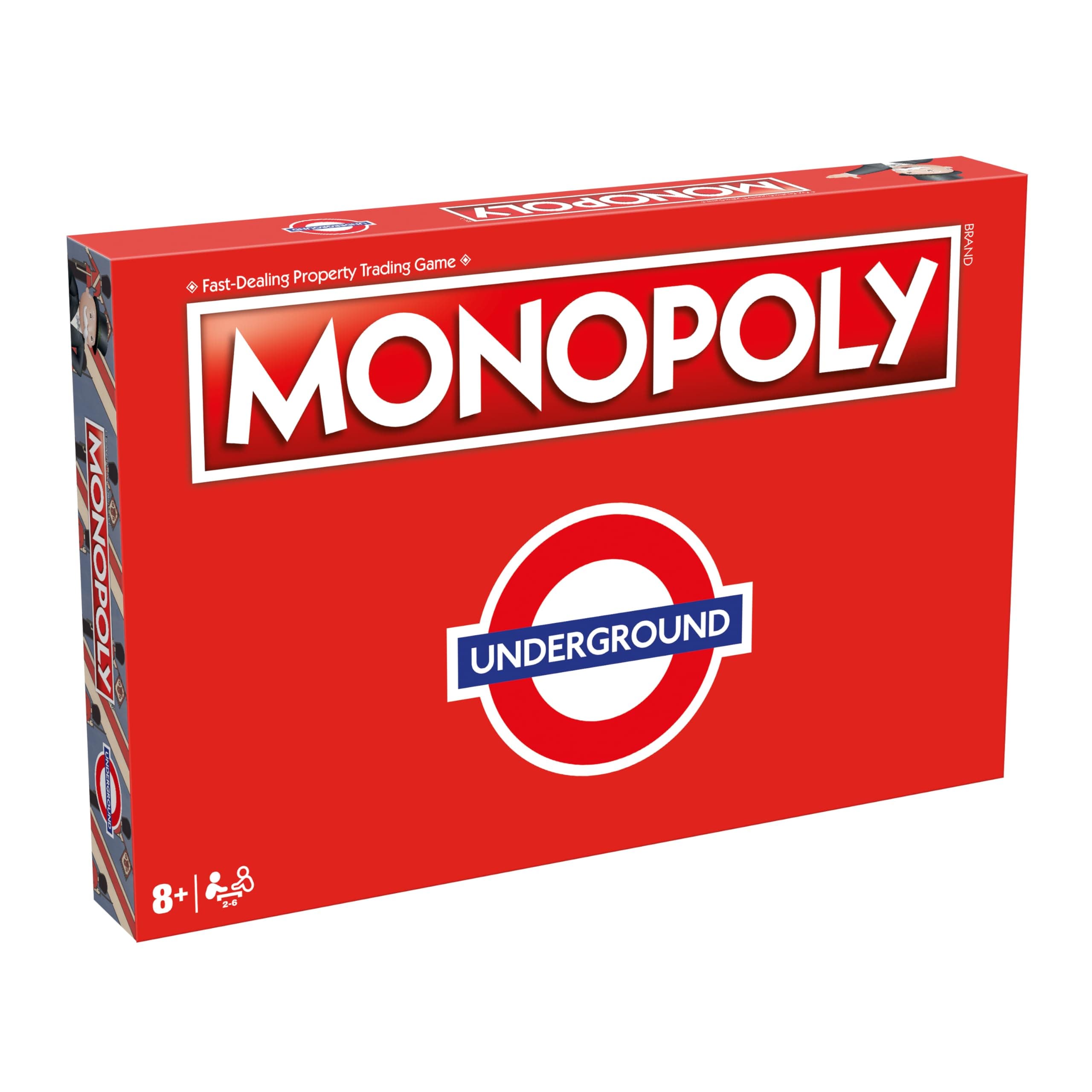 Winning Moves London Underground Monopoly Board Game, Oxford Circus, Covent Garden