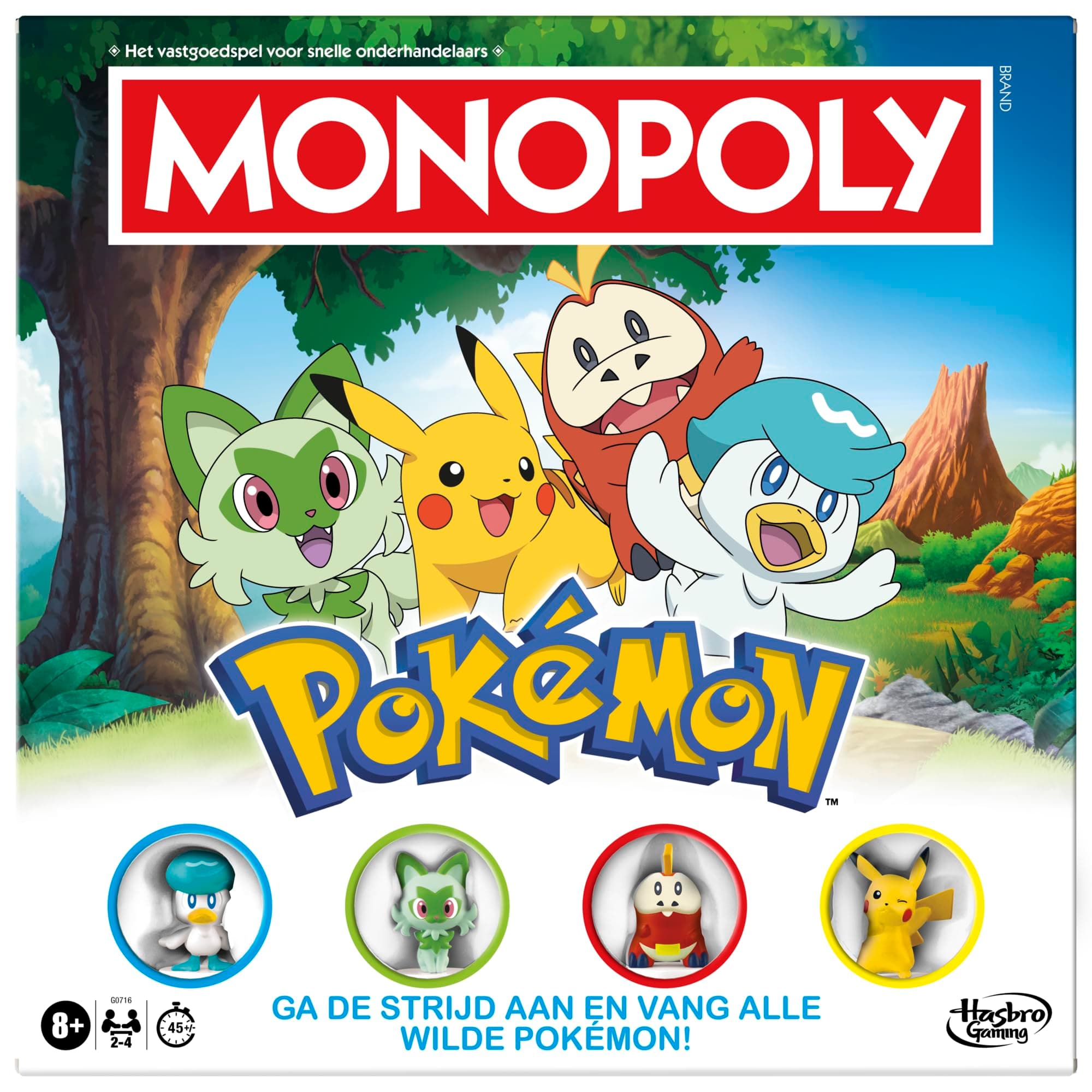 Monopoly Pokemon Edition Board Game - English Version