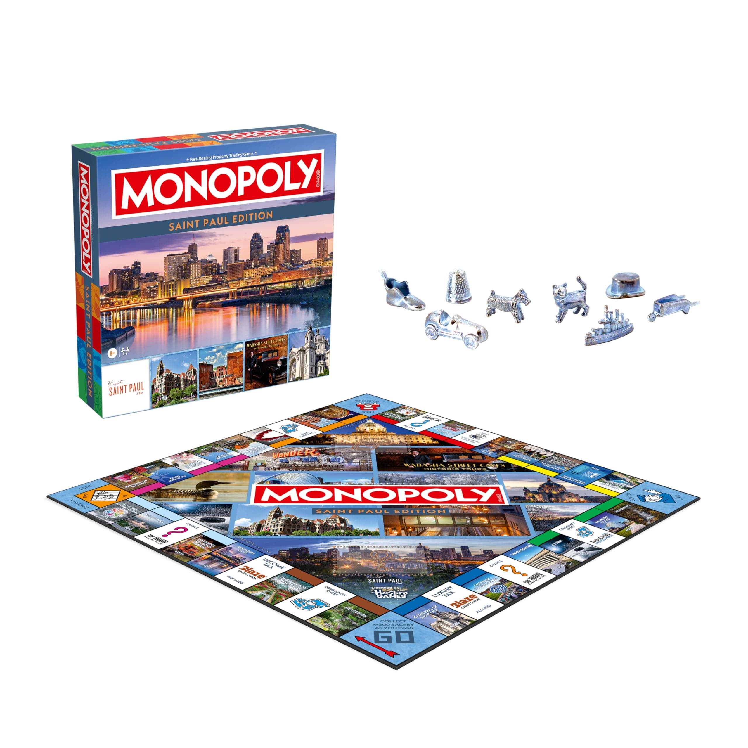 Monopoly Board Game - Saint Paul, MN Edition