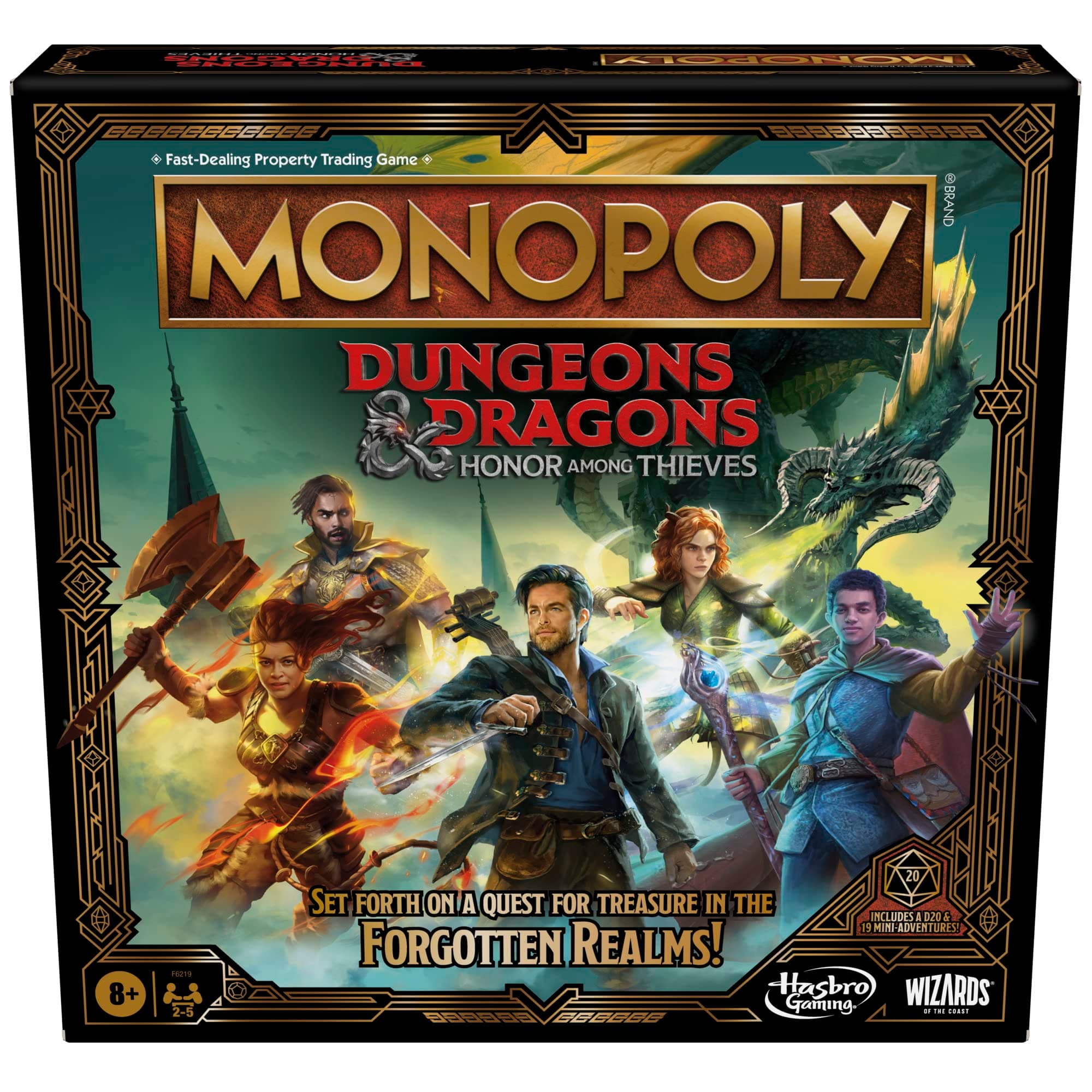 Monopoly: Dungeons & Dragons Honor Among Thieves Edition