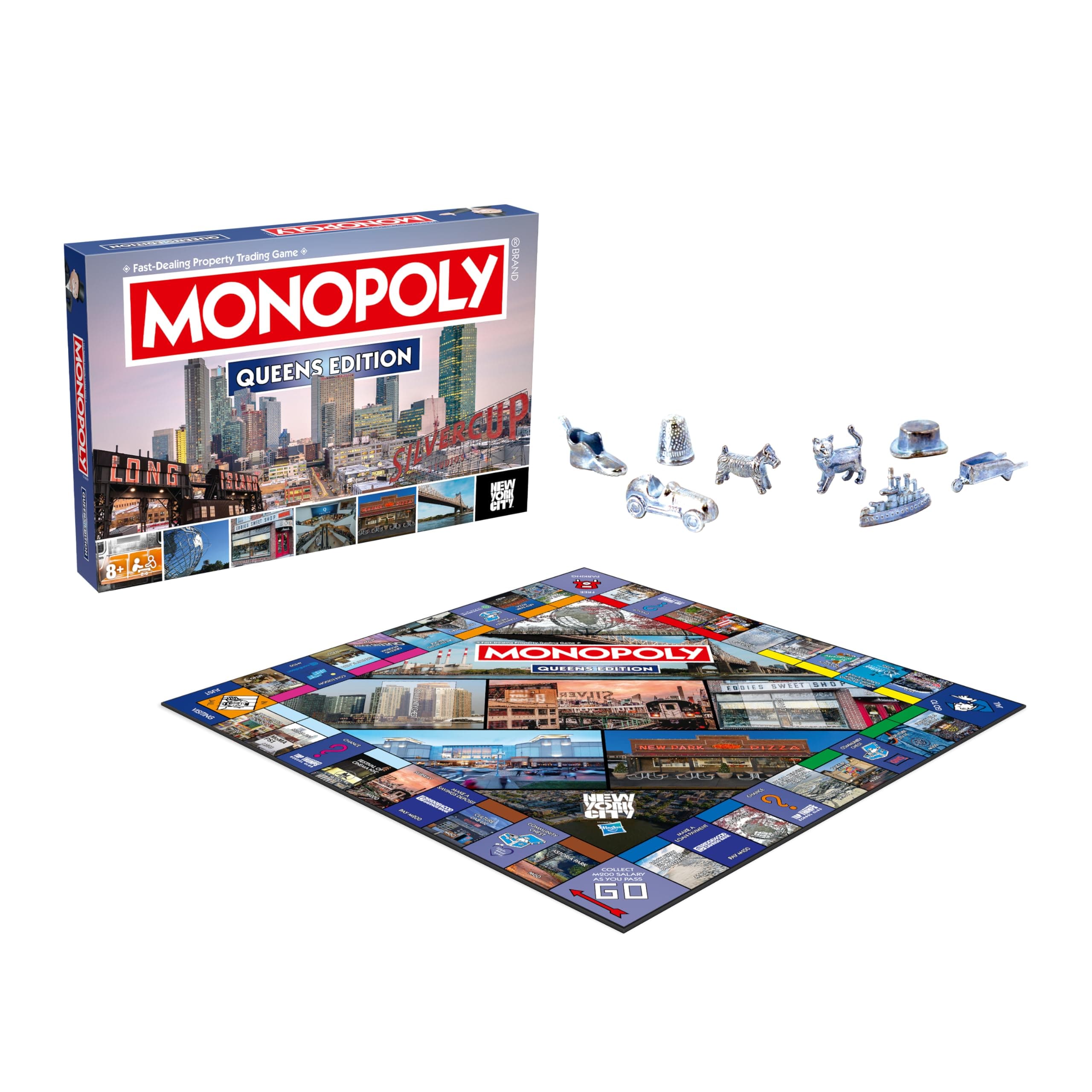 Monopoly Board Game Queens NY Edition