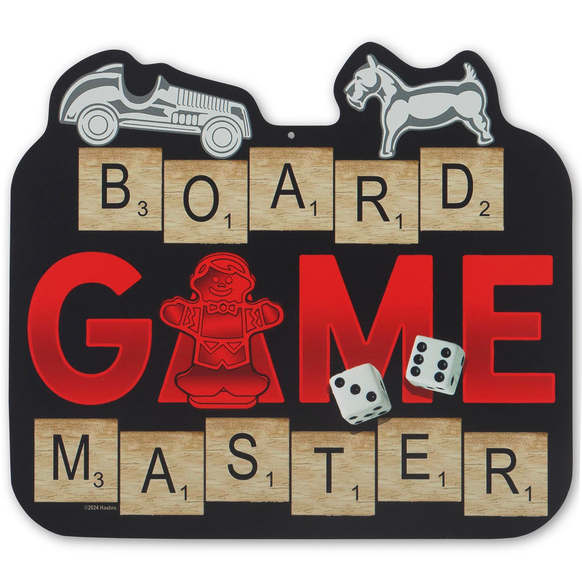 Hasbro Board Game Master Metal Sign