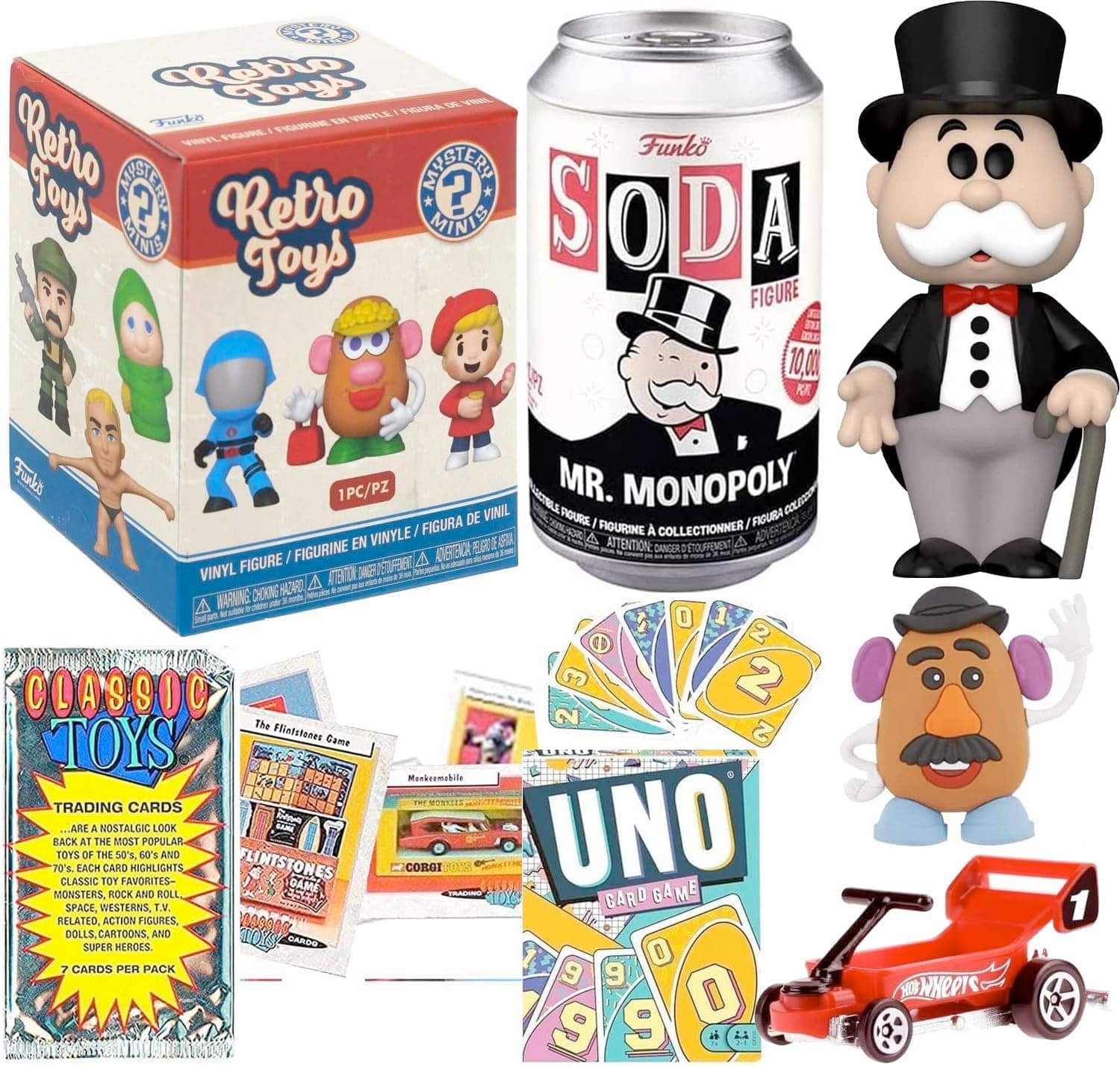 Funko SODA Potato Head and Uncle Pennybags Collectible Bundle