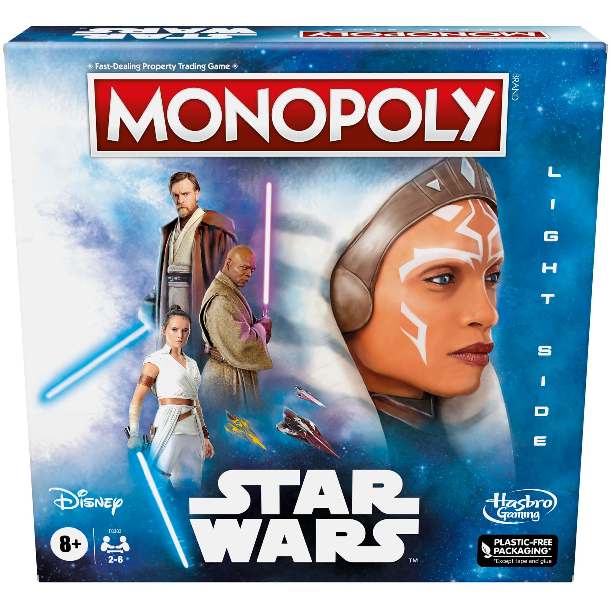 Monopoly Hasbro Gaming Star Wars Light Side Edition