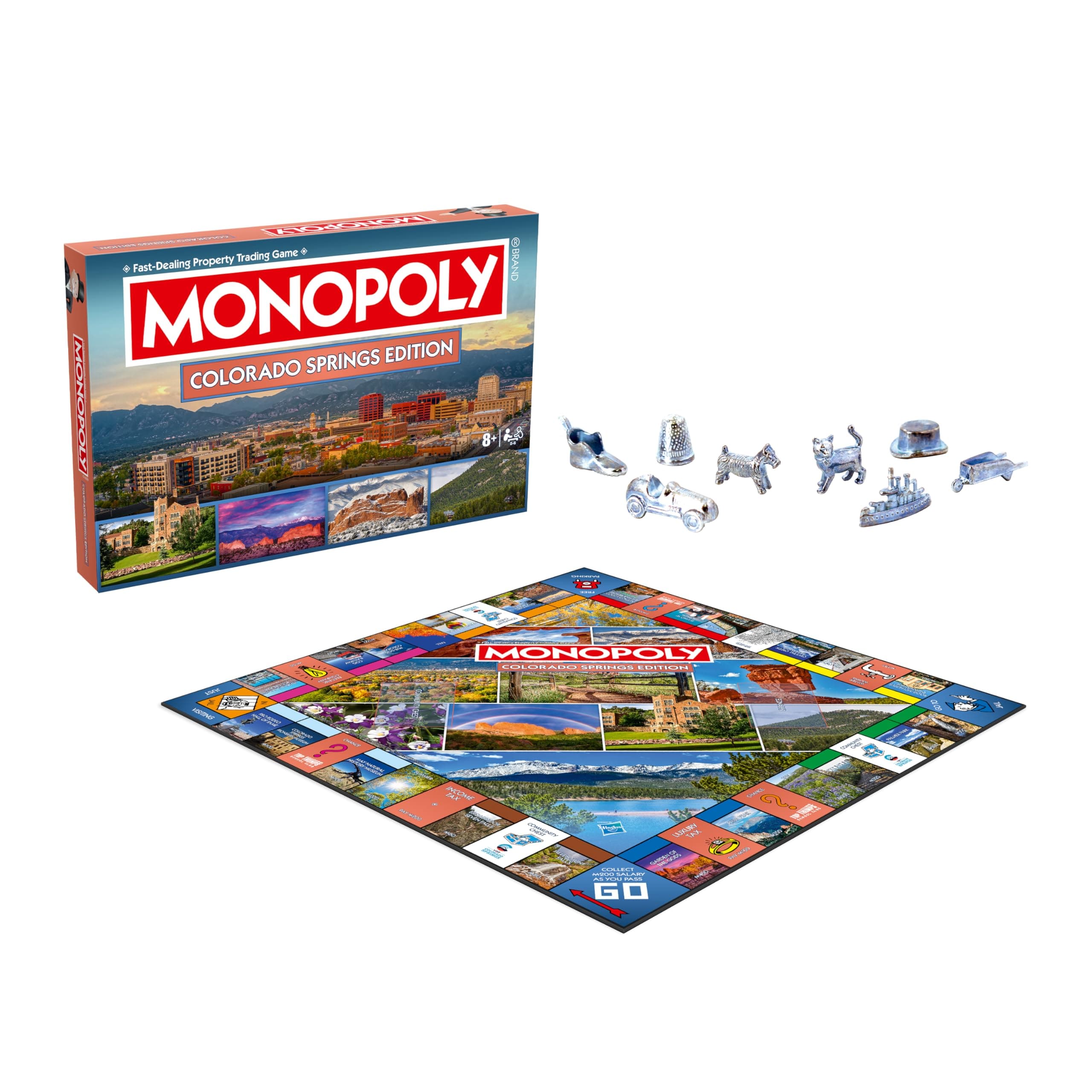 Monopoly Board Game - Colorado Springs, CO Edition