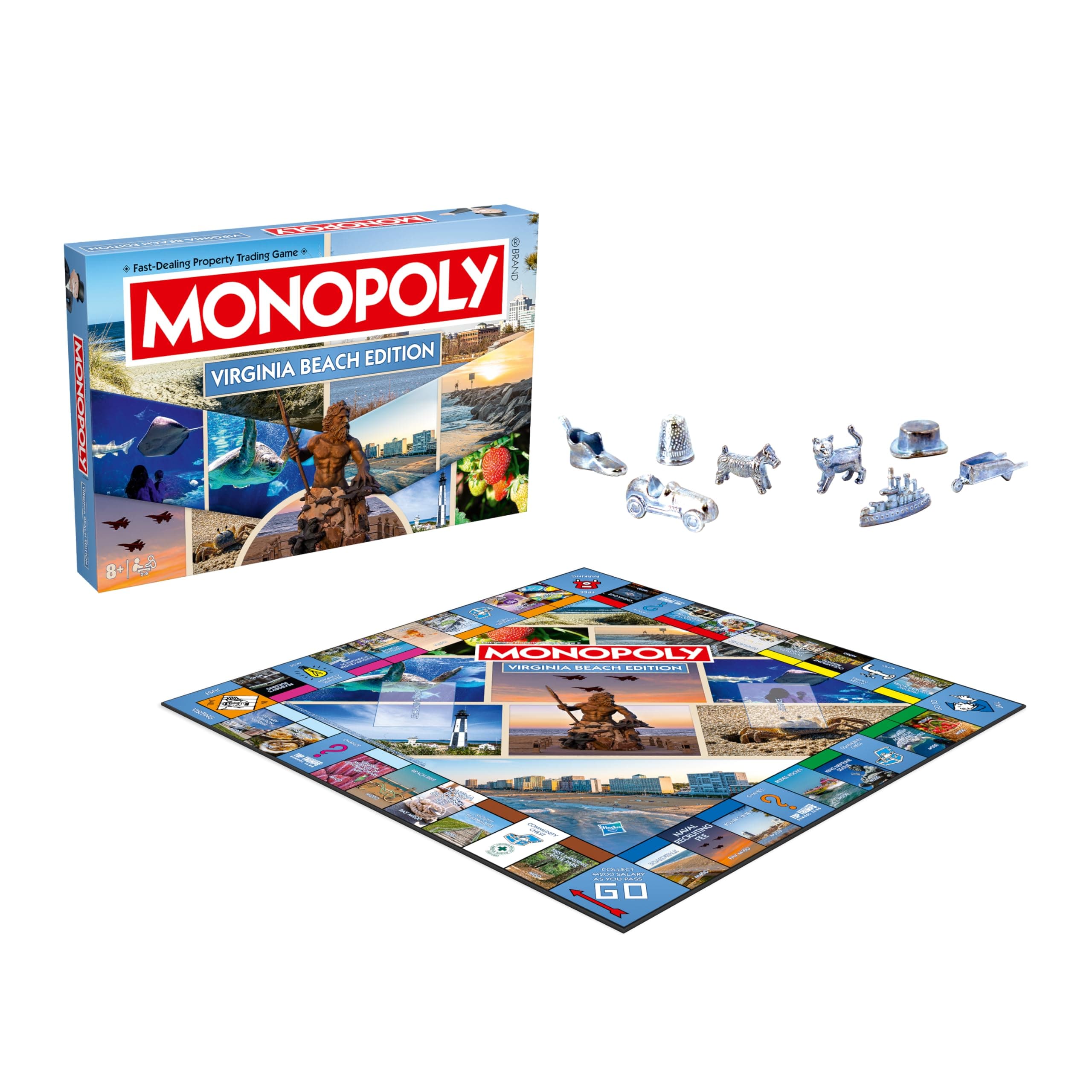 Monopoly Board Game - Virginia Beach, VA Edition