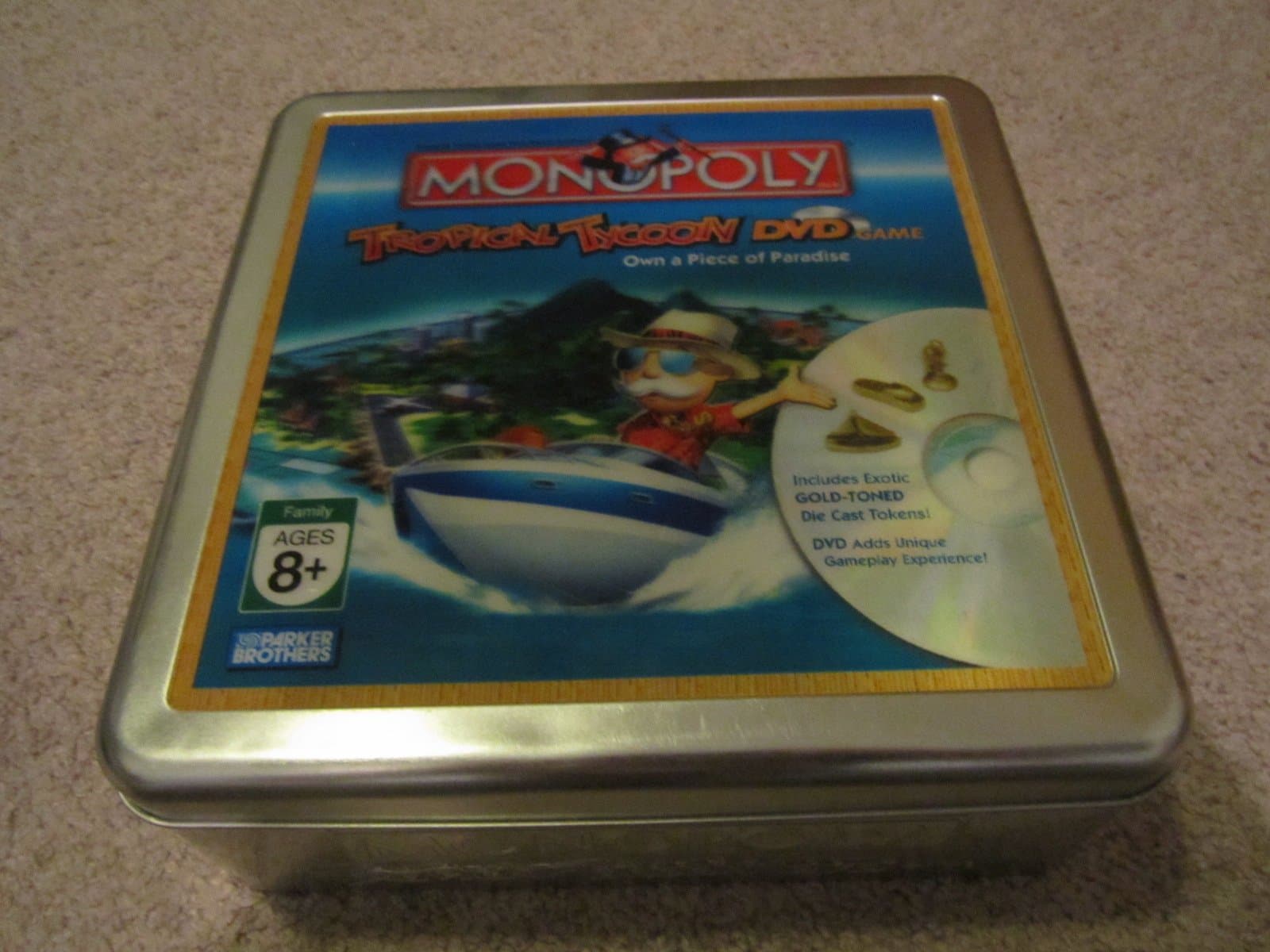 Monopoly Tropical Tycoon DVD Game