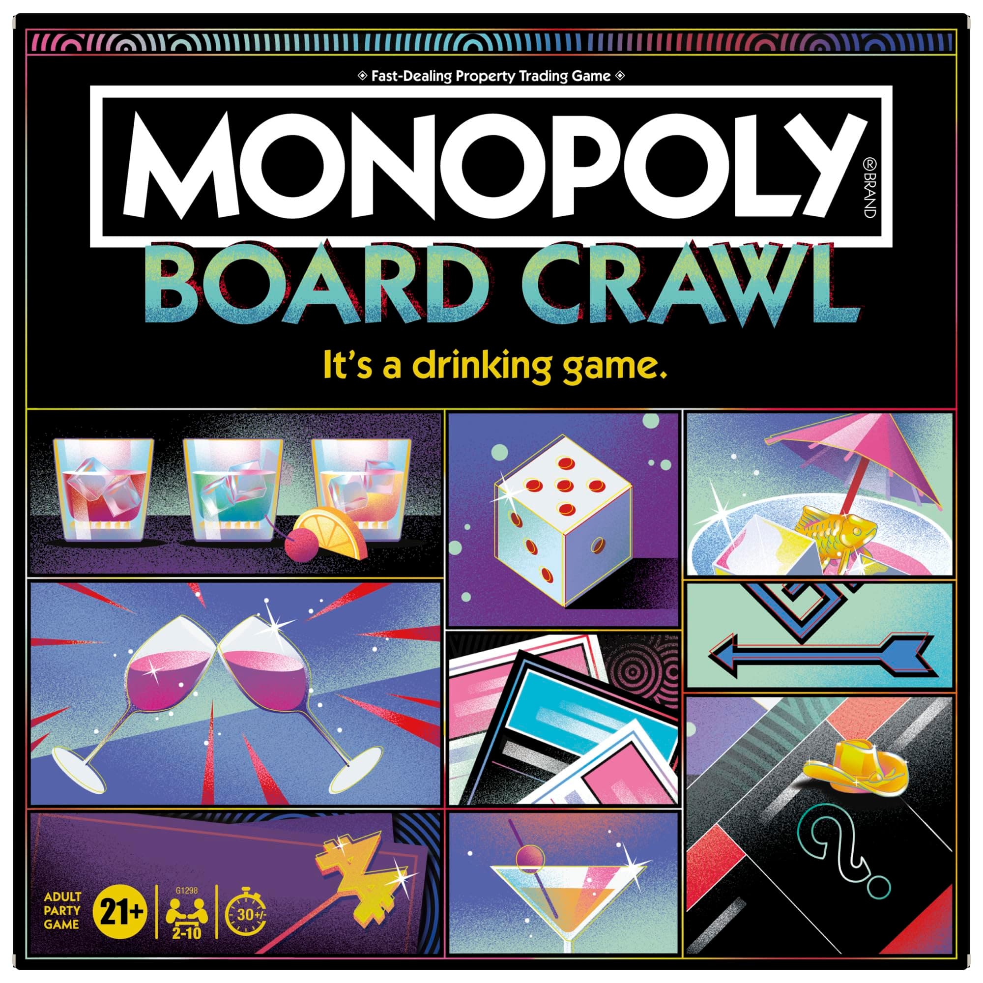 Monopoly Board Crawl Game