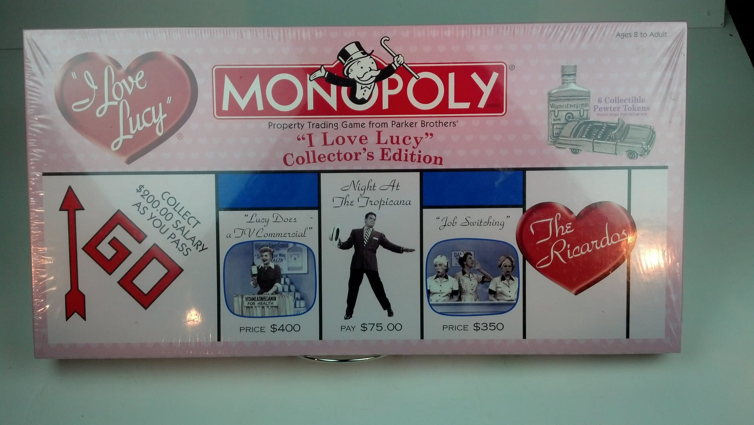 I Love Lucy 50th Anniversary Collector's Edition Monopoly