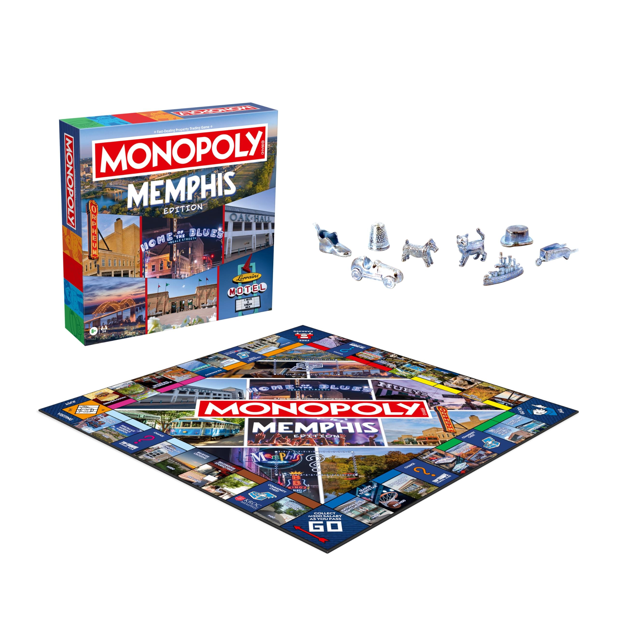Monopoly Board Game - Memphis, TN Edition