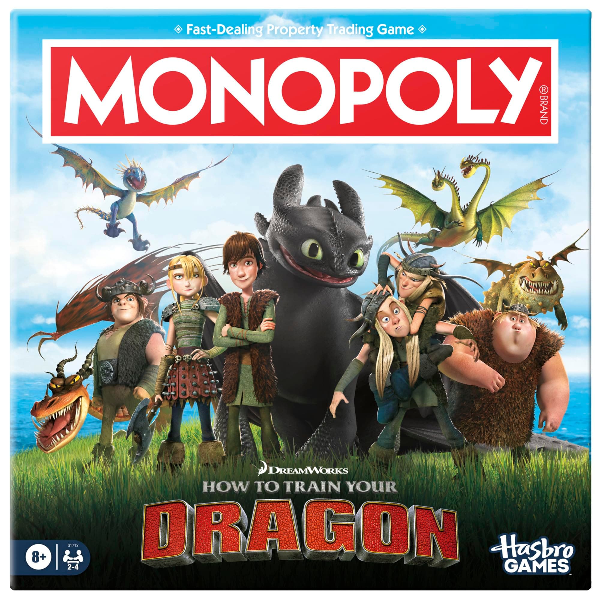 Monopoly DreamWorks How to Train Your Dragon Edition