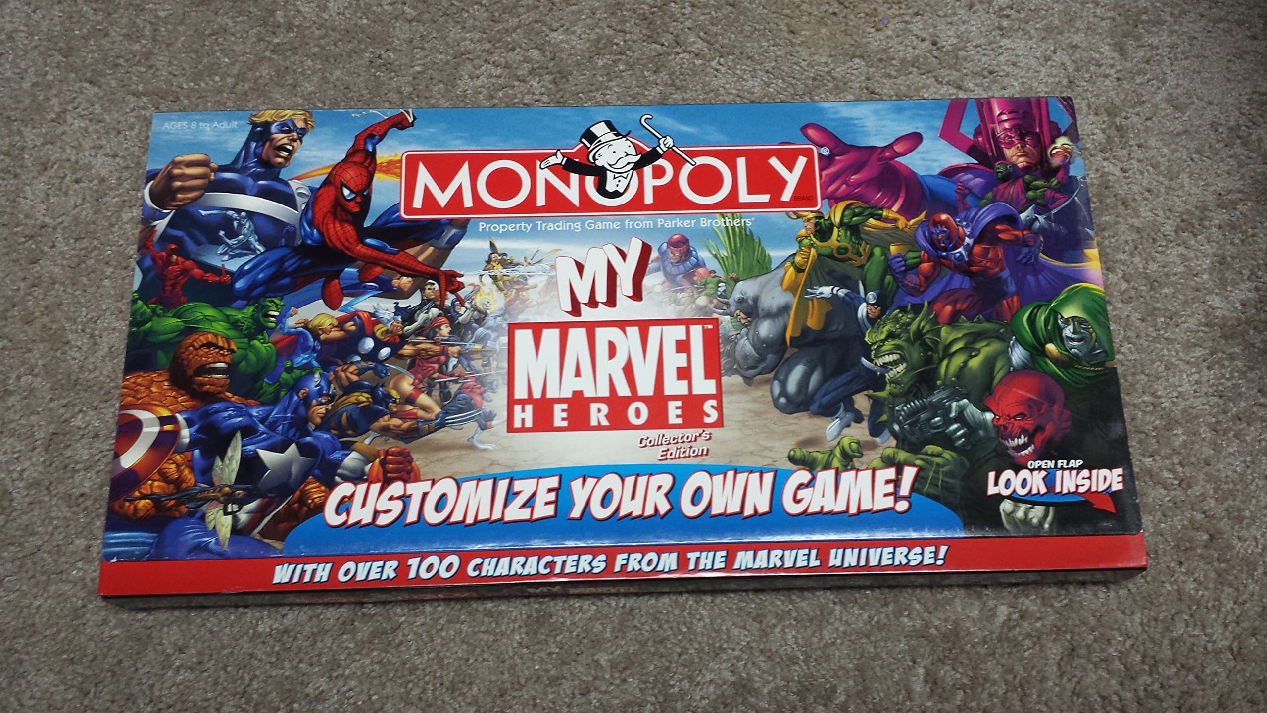 My Marvel Heroes Monopoly