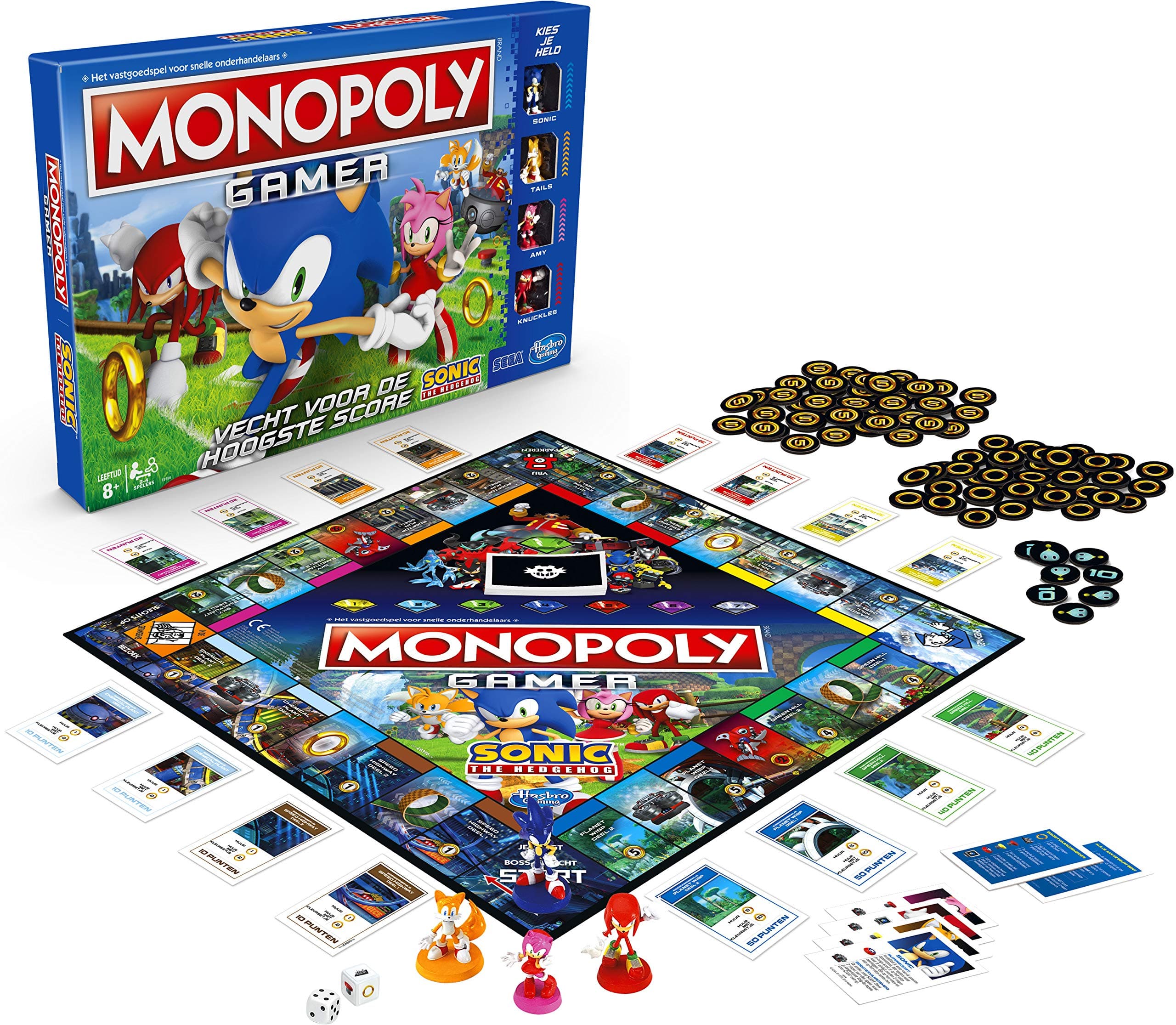 Monopoly Gamer Sonic The Hedgehog Edition