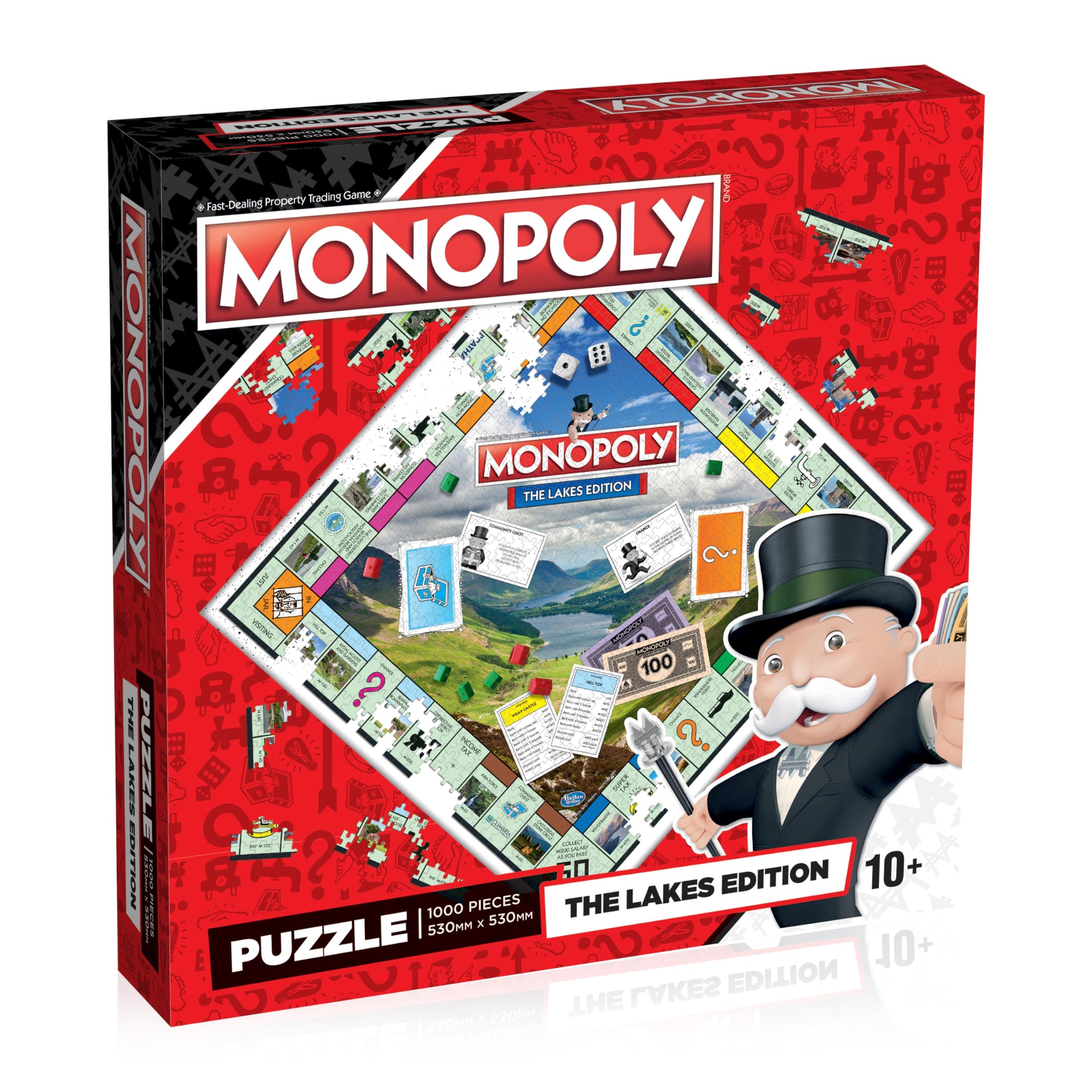 The Lakes Monopoly 1000 Piece Jigsaw Puzzle