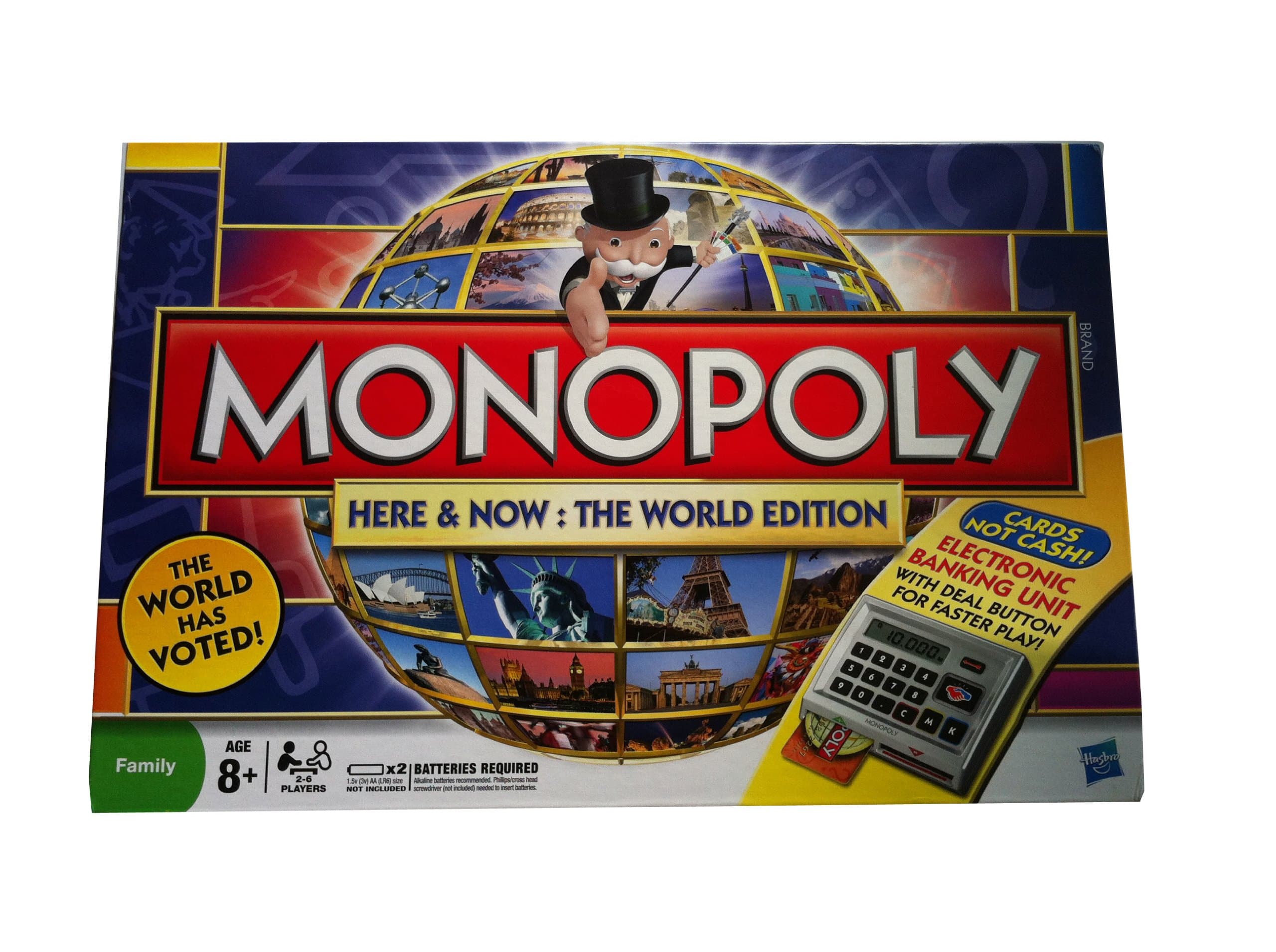 Hasbro Monopoly Here and Now World