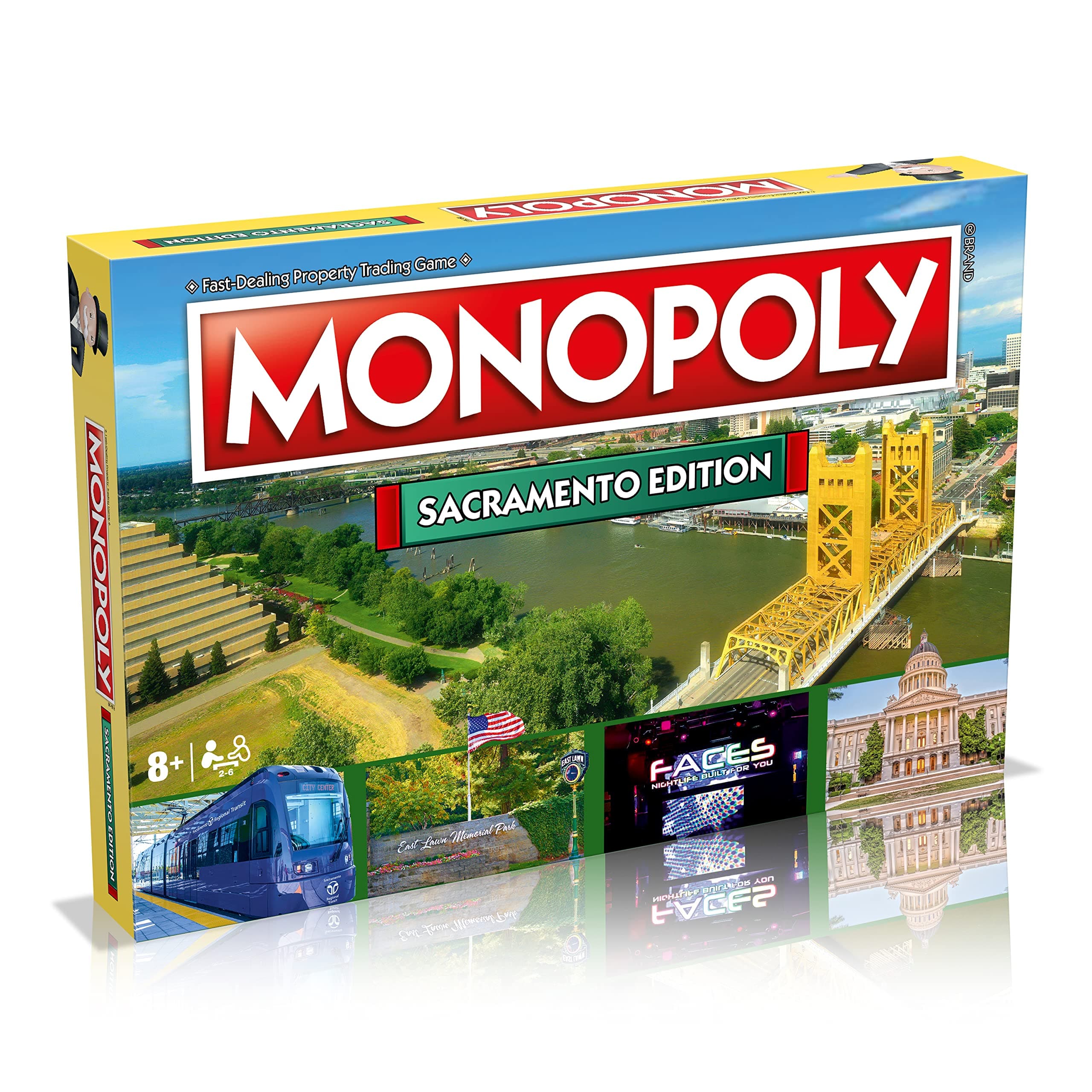 Monopoly Board Game Sacramento Edition
