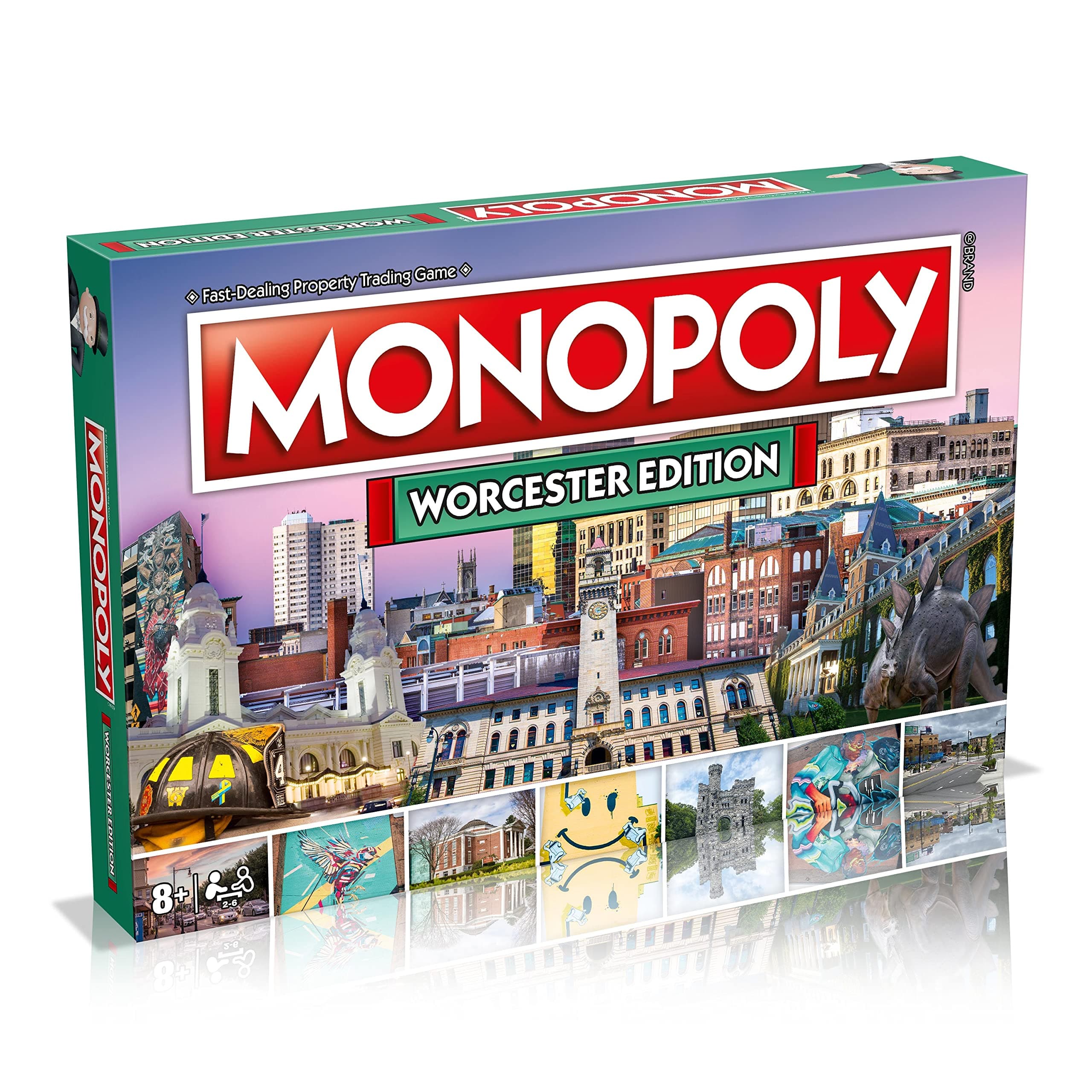 Monopoly Board Game Worcester Edition