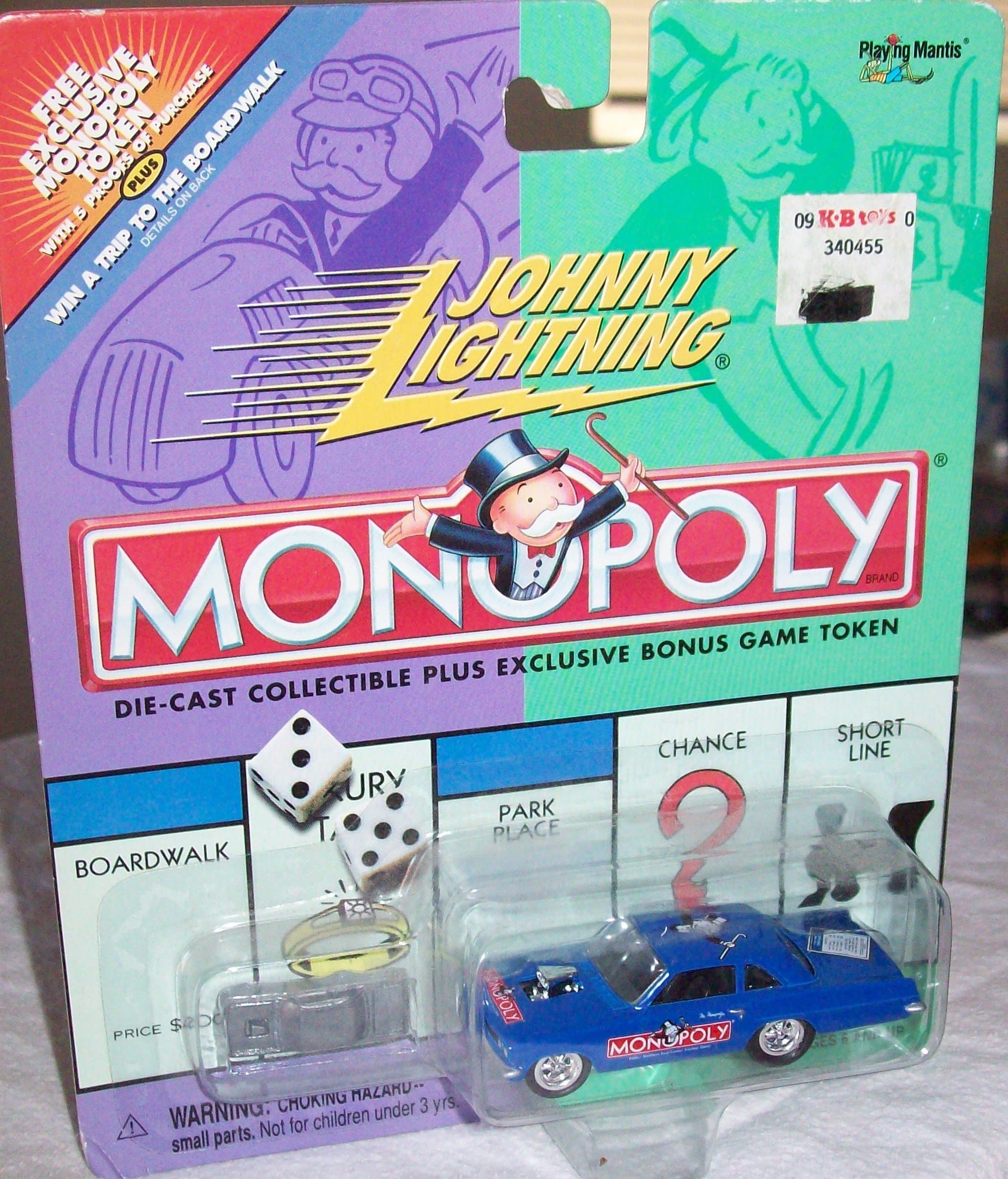Johnny Lightning Monopoly Park Place Pontiac Tempest