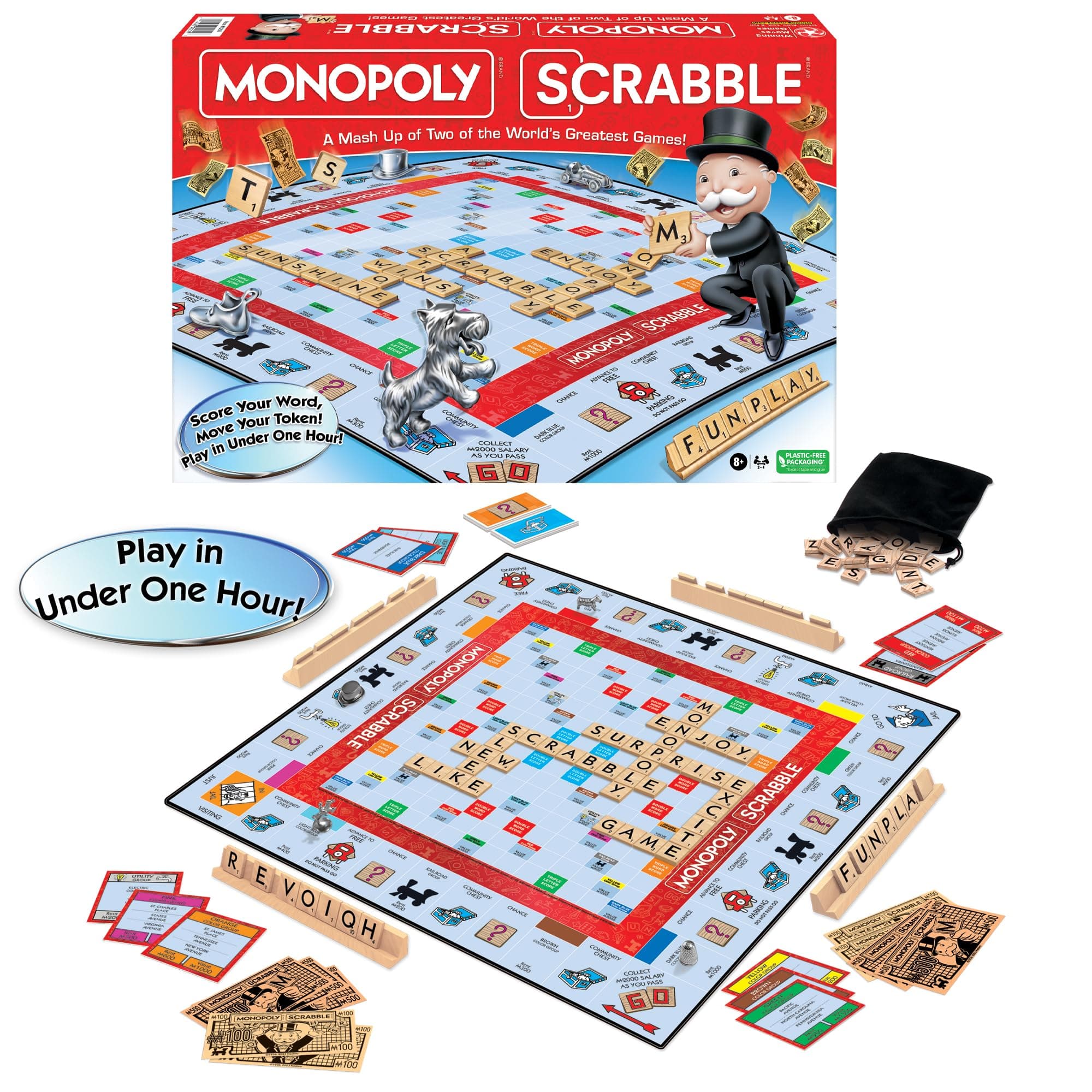 Monopoly Scrabble Game
