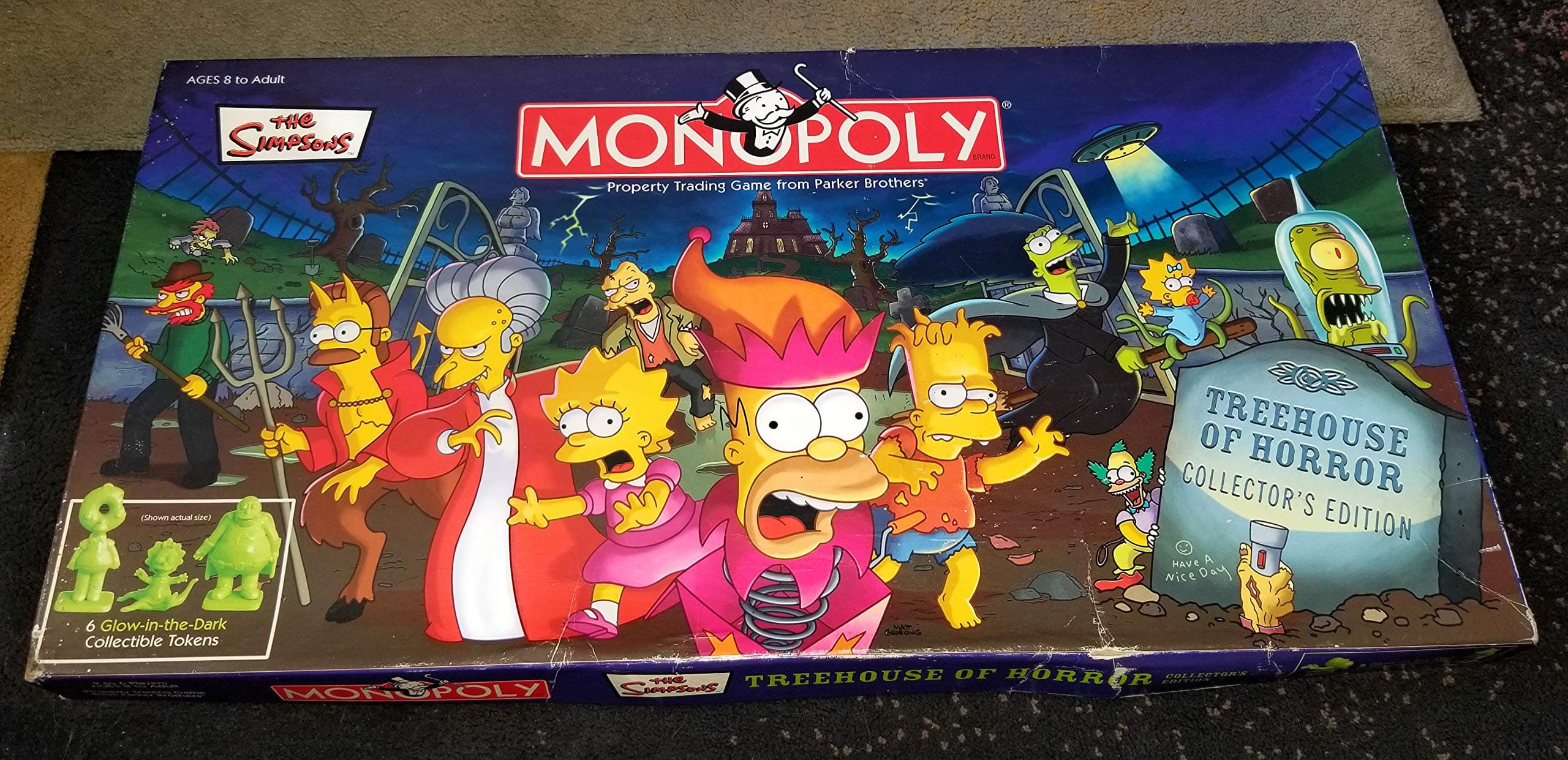 Simpsons Tree House of Horrors Monopoly by Monopoly