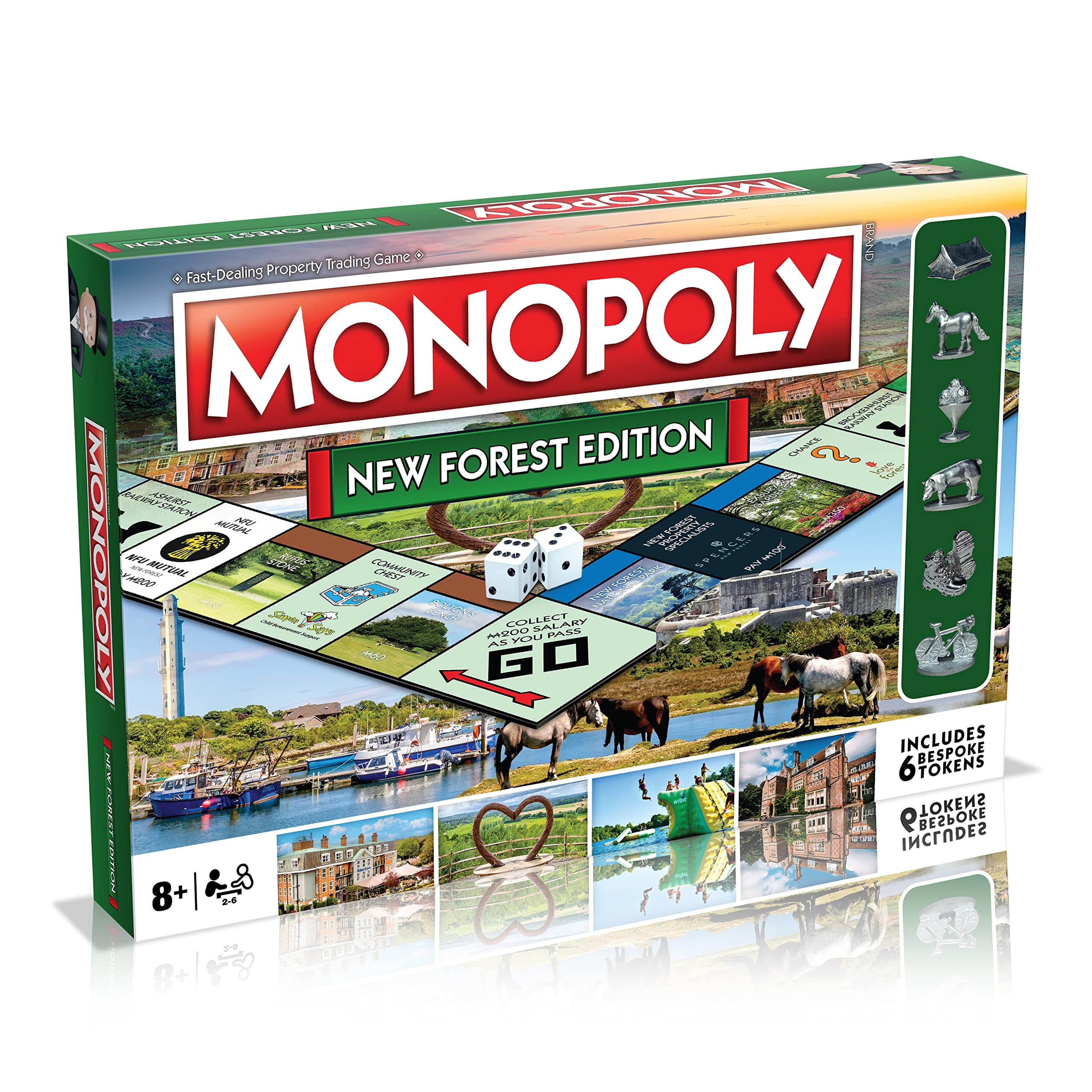 Winning Moves New Forest Monopoly Board Game, Pick up a Chance or a Community Chest, Watch Out for Taxes