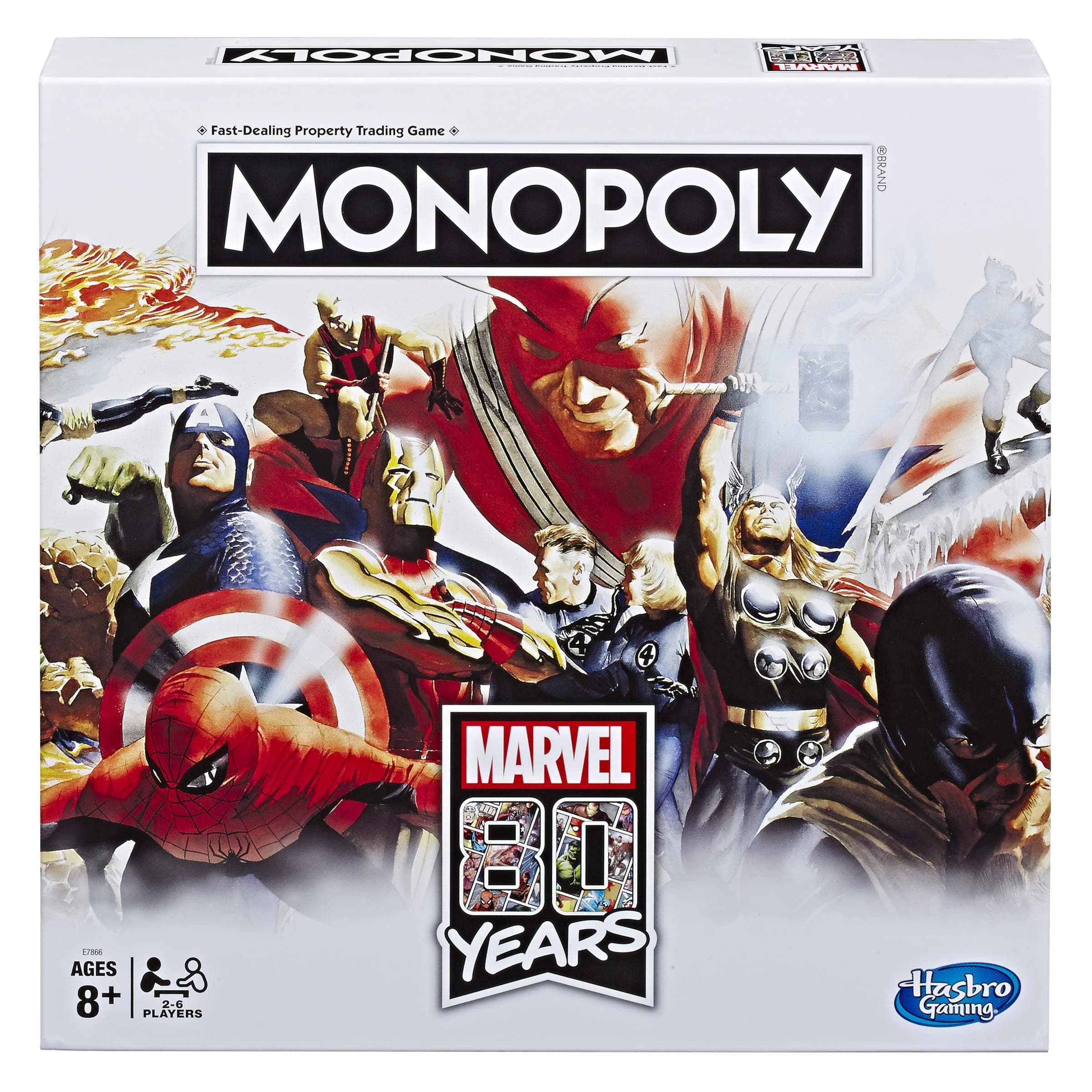 Monopoly: Marvel 80 Years of Comics (French Edition)