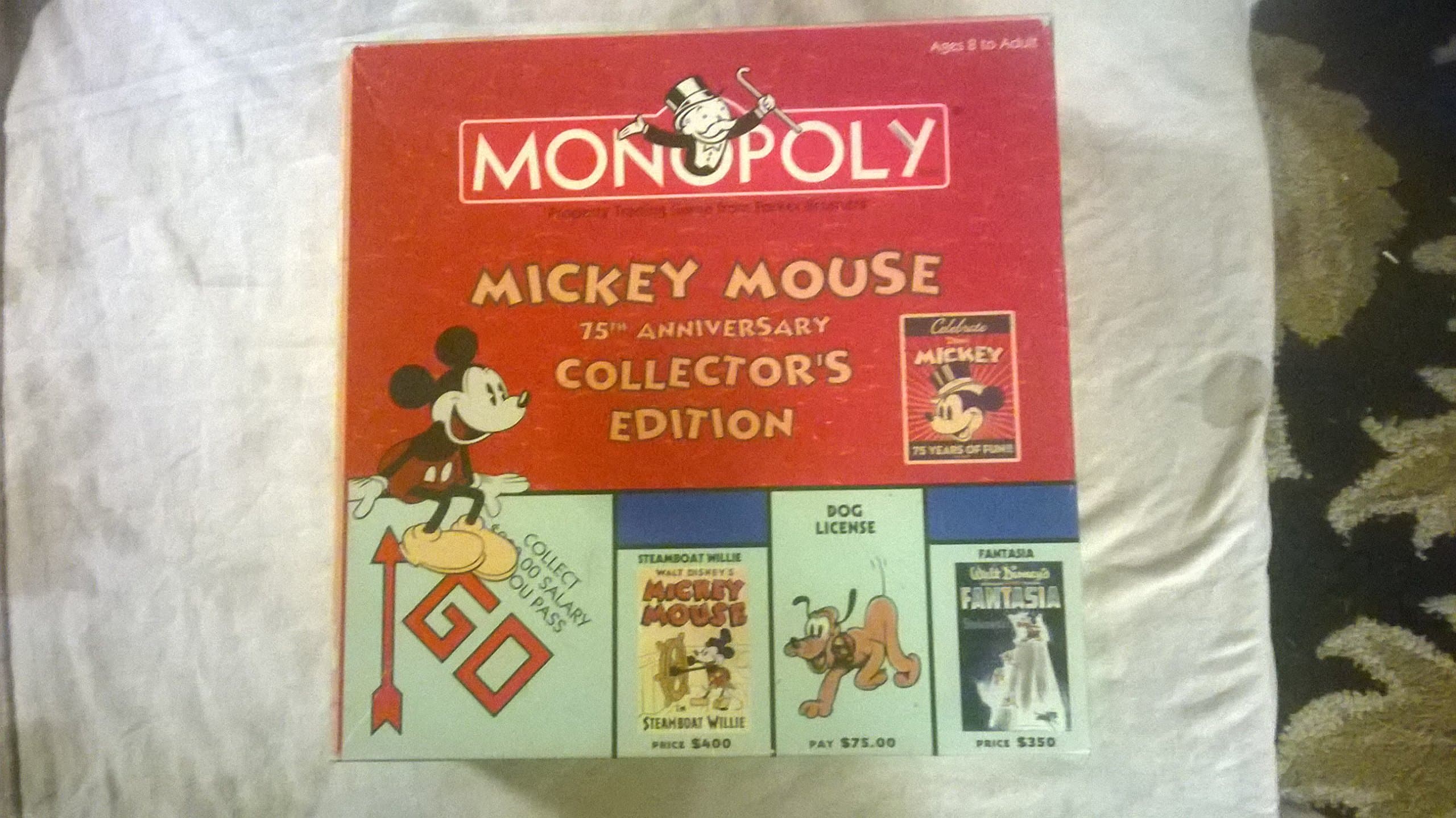 USAOPOLY Mickey Mouse 75th Anniversary Monopoly